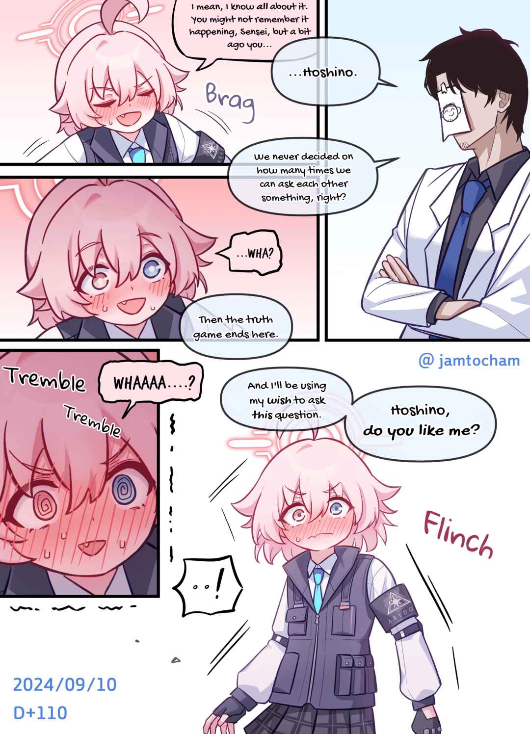 Blue Archive - 1 Hoshino a Day (Doujinshi) Chapter 1 Hoshino a Day - Season 2 FULL (Days 10... - Page 10