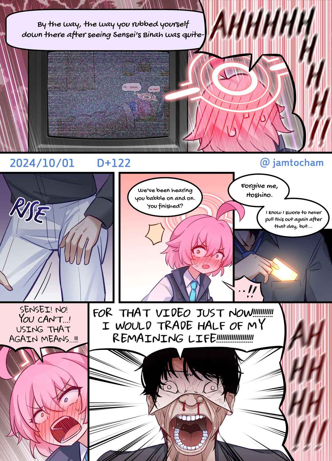 Blue Archive - 1 Hoshino a Day (Doujinshi) Chapter 1 Hoshino a Day - Season 2 FULL (Days 10... - Page 22