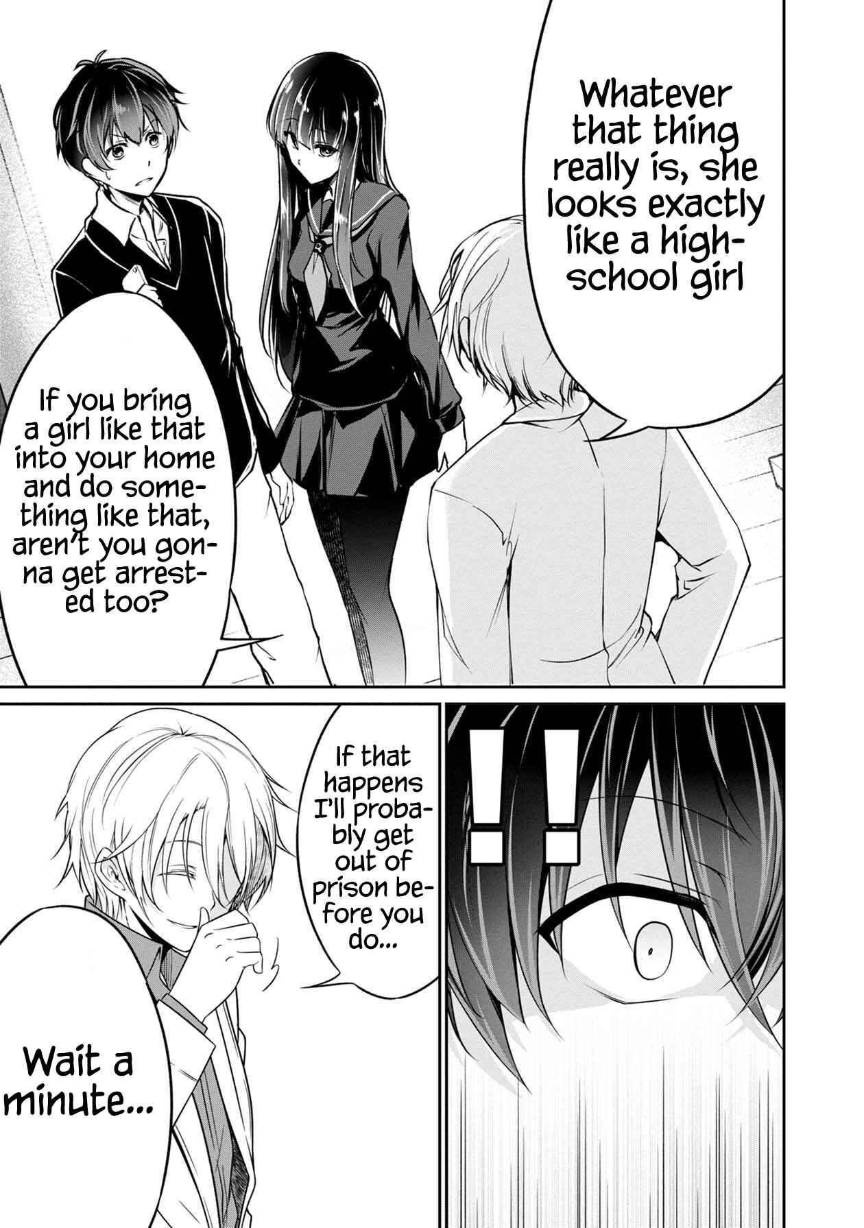 Namae no nai Kaibutsu - Kumo to Shoujo to Ryoki Satsujin Chapter 21 - Page 12