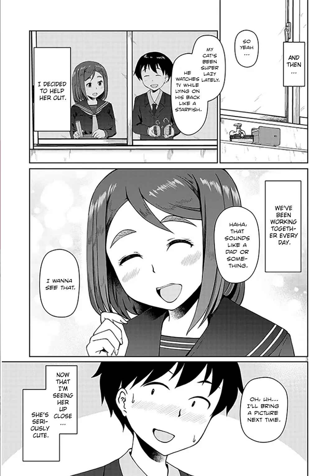 Jimiko na Mitsuba-san ga Boku wo Yuuwaku Suru Chapter 2 - Page 3