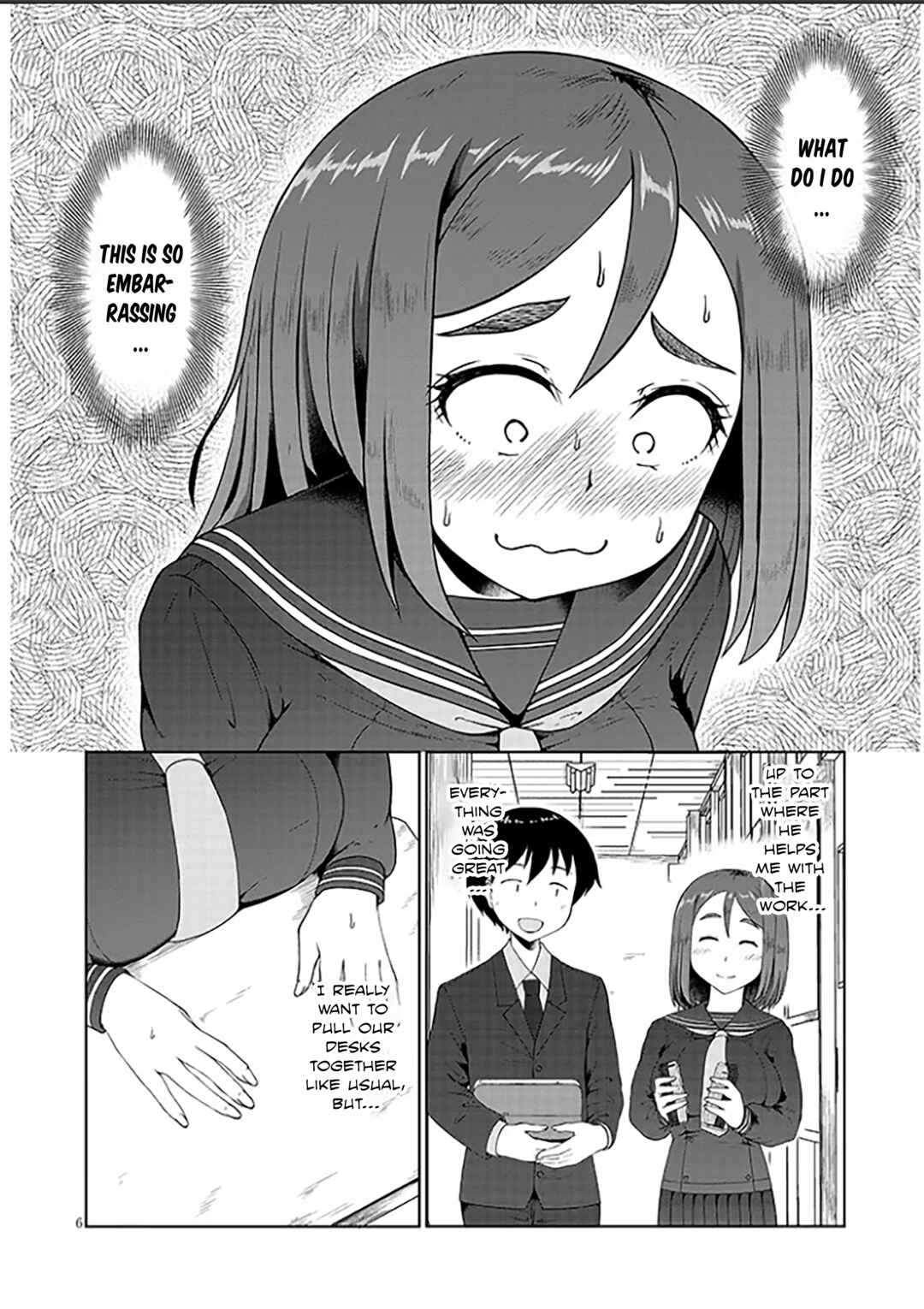 Jimiko na Mitsuba-san ga Boku wo Yuuwaku Suru Chapter 2 - Page 6