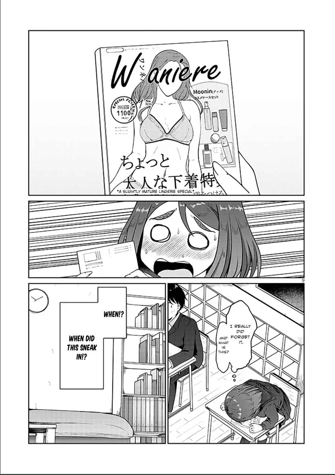 Jimiko na Mitsuba-san ga Boku wo Yuuwaku Suru Chapter 2 - Page 9