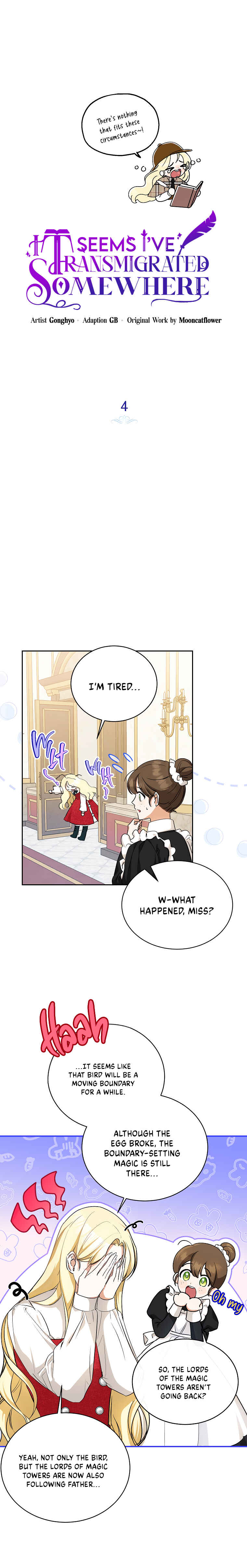 I Think I Have Transmigrated Somewhere Chapter 4 - Page 3