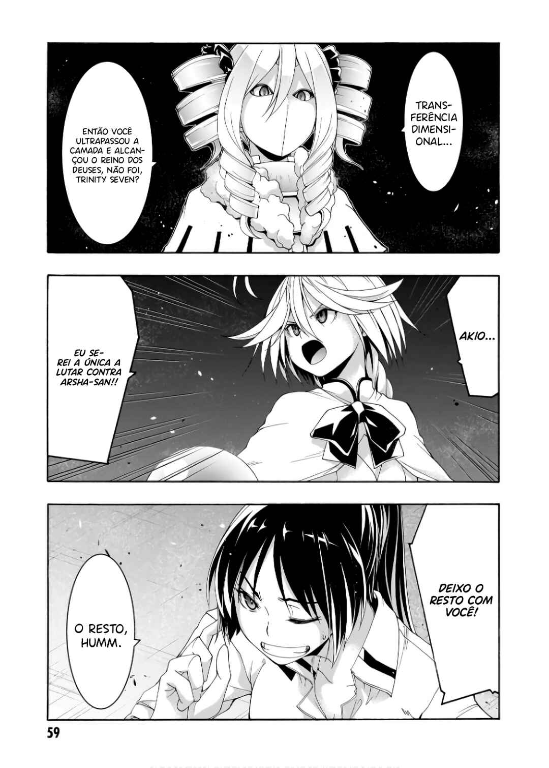 Trinity Seven - 7-Nin no Masho Tsukai Chapter 150 - Page 29