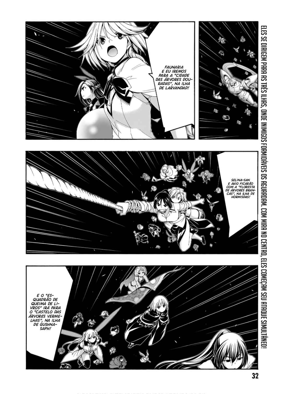 Trinity Seven - 7-Nin no Masho Tsukai Chapter 150 - Page 3