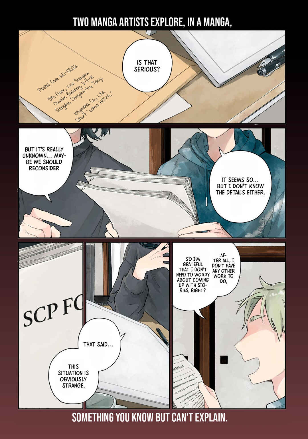 SCP tte Nan desu ka? Chapter 1 - Page 2