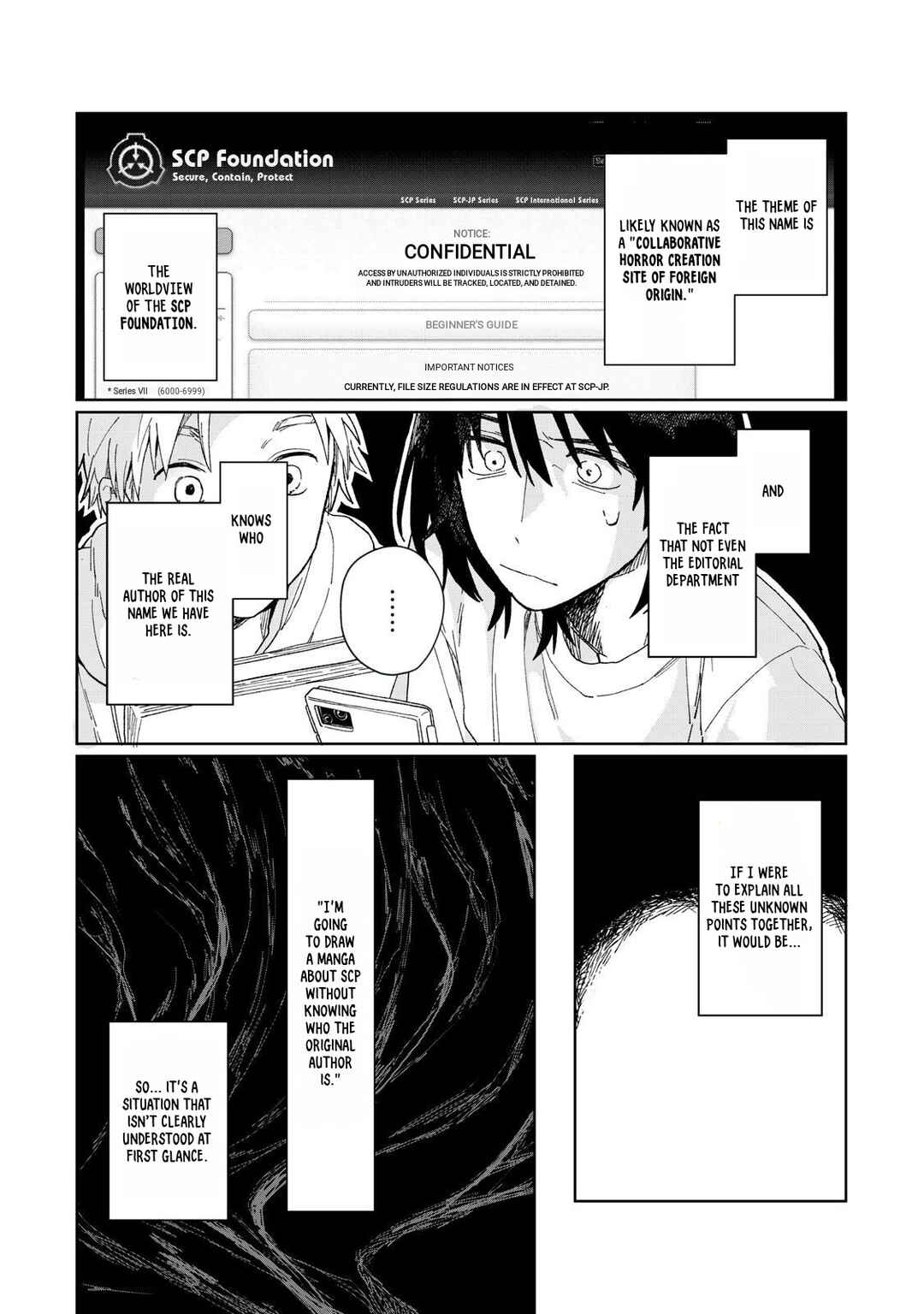 SCP tte Nan desu ka? Chapter 1 - Page 8