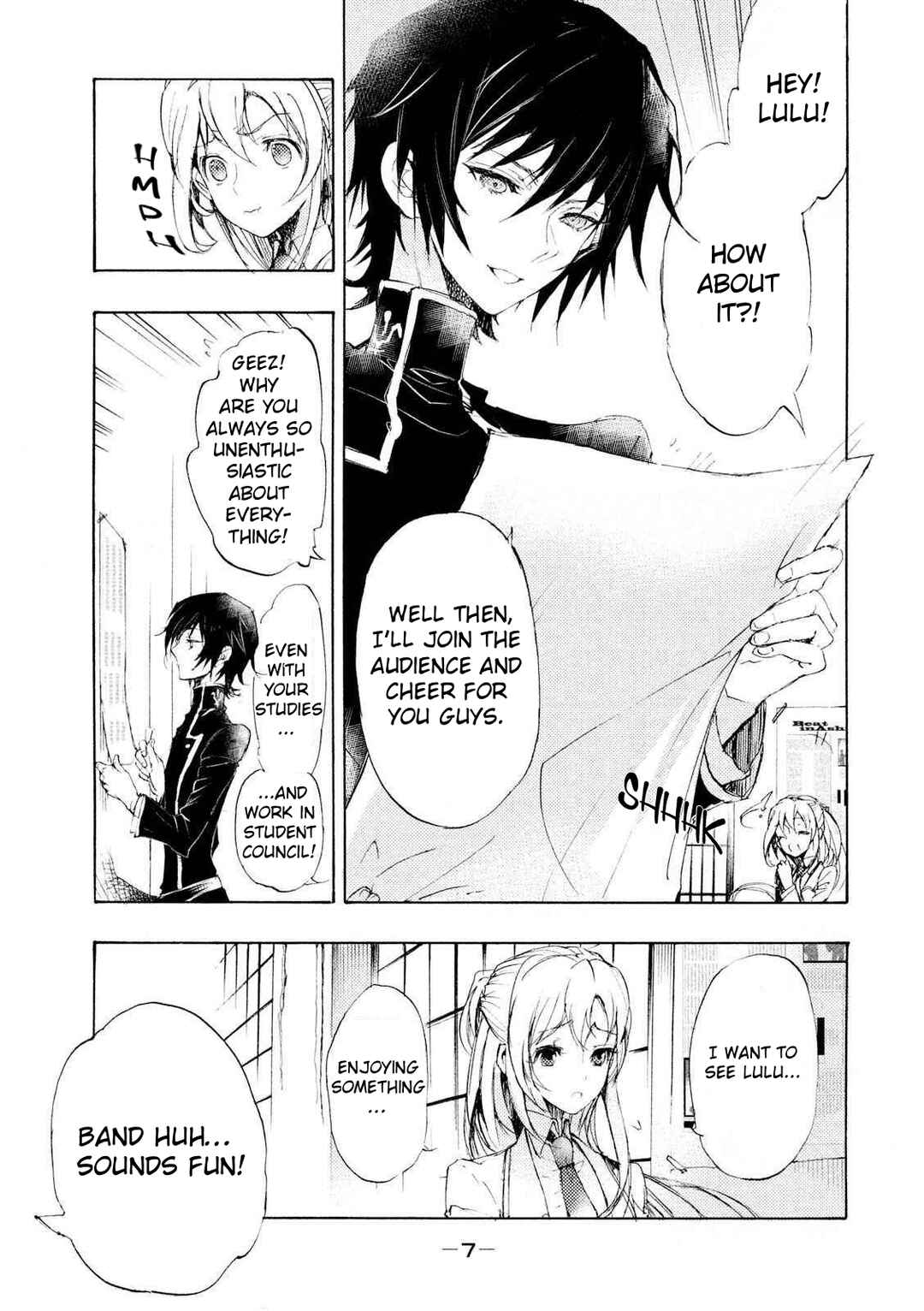 Code Black: Hayabiki no Lelouch Chapter 1 - Page 8
