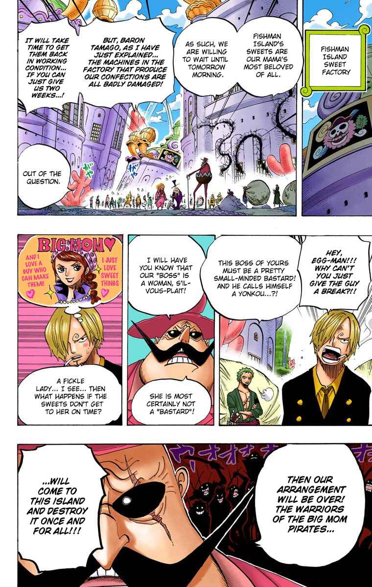 One Piece (Official Colored) Chapter 651 - Page 13