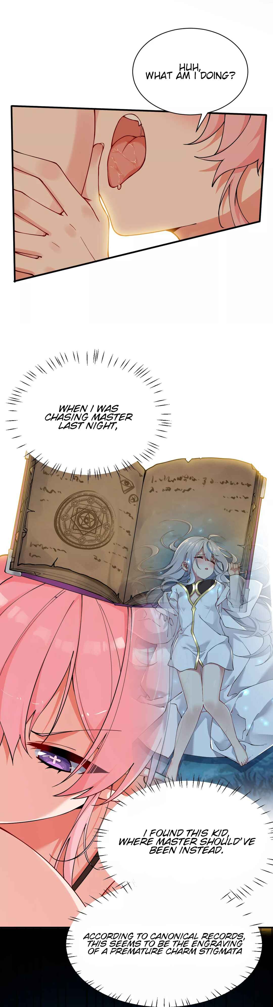 Tiānshēng Mèigǔ De Wǒ Bèi Bìng Jiāo Tú Er Dīng Shàngle Chapter 3.5 - Page 14