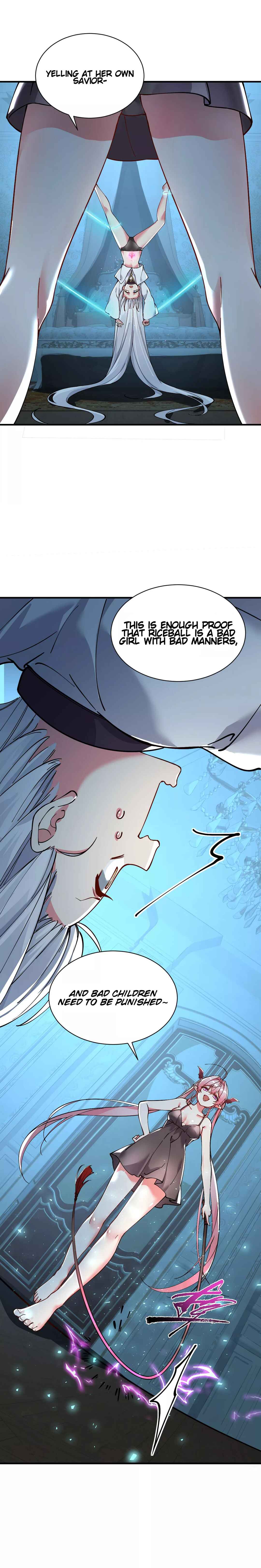 Tiānshēng Mèigǔ De Wǒ Bèi Bìng Jiāo Tú Er Dīng Shàngle Chapter 3.5 - Page 8