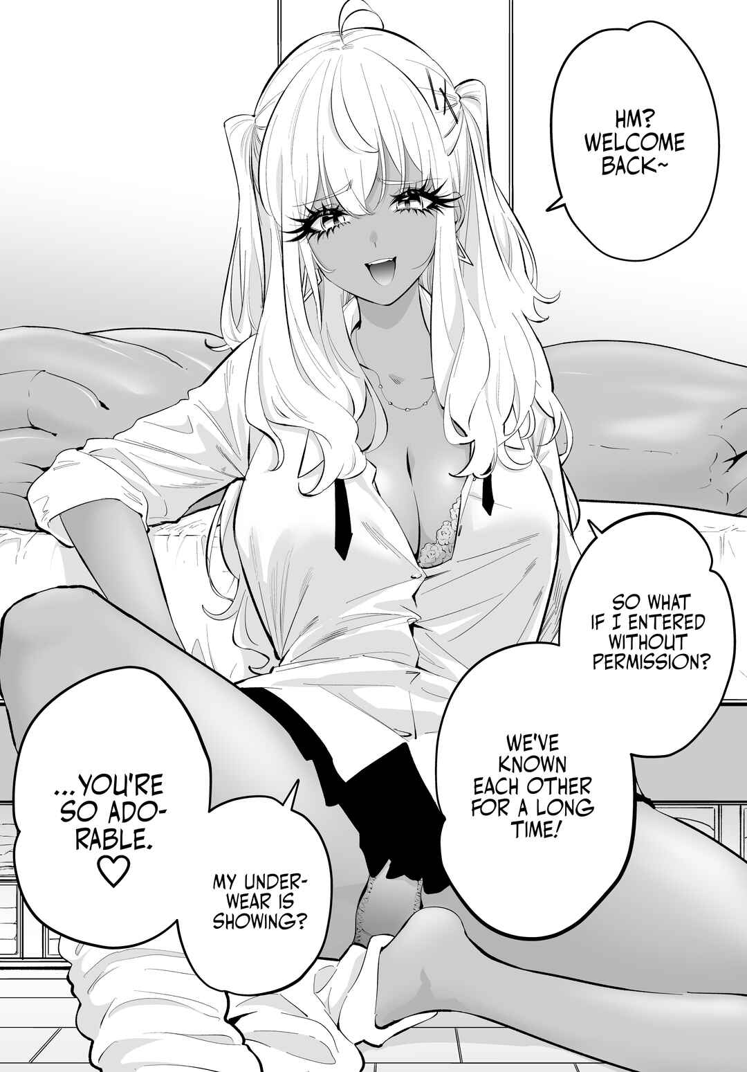My Older-Sister-like Childhood Friend Who Became a Gyaru Is Still... Chapter ? - Page 1