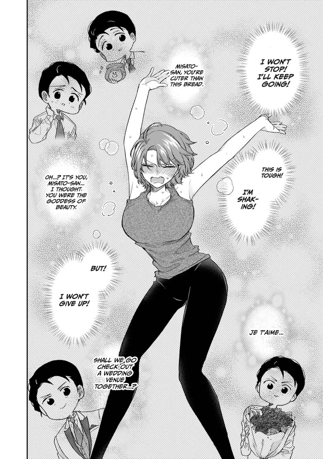 Misato-san wa Amasugi Joushi ni Chotto Kibishii Chapter 20 - Page 14