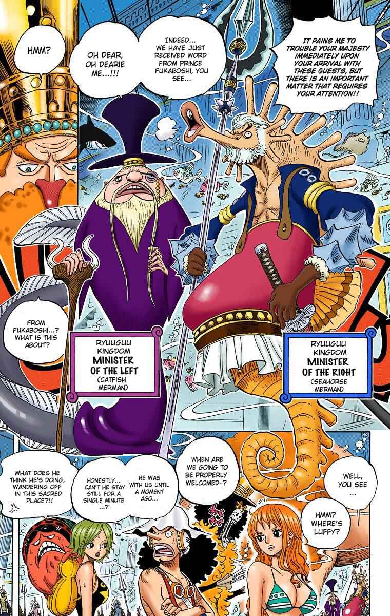 One Piece (Official Colored) Chapter 612 - Page 14