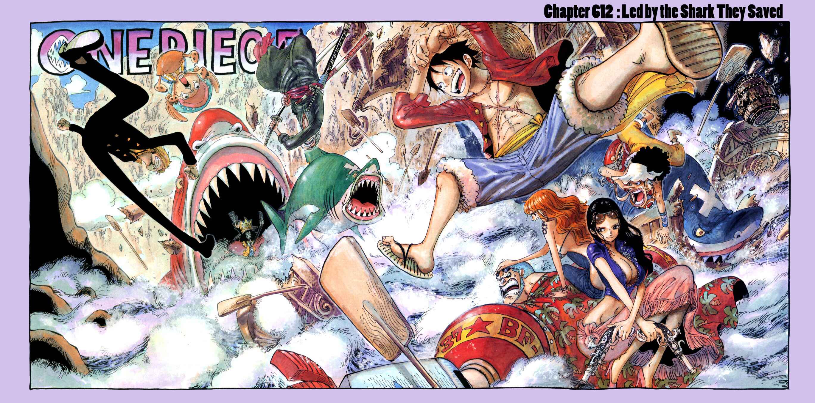 One Piece (Official Colored) Chapter 612 - Page 2