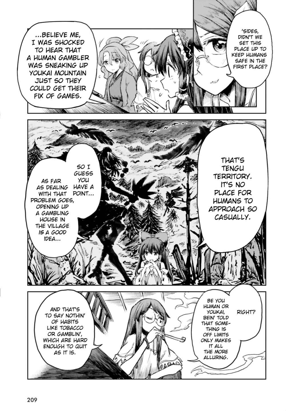 Touhou Suichouka: Lotus Eater-tachi no Suisei Chapter 31 - Page 7