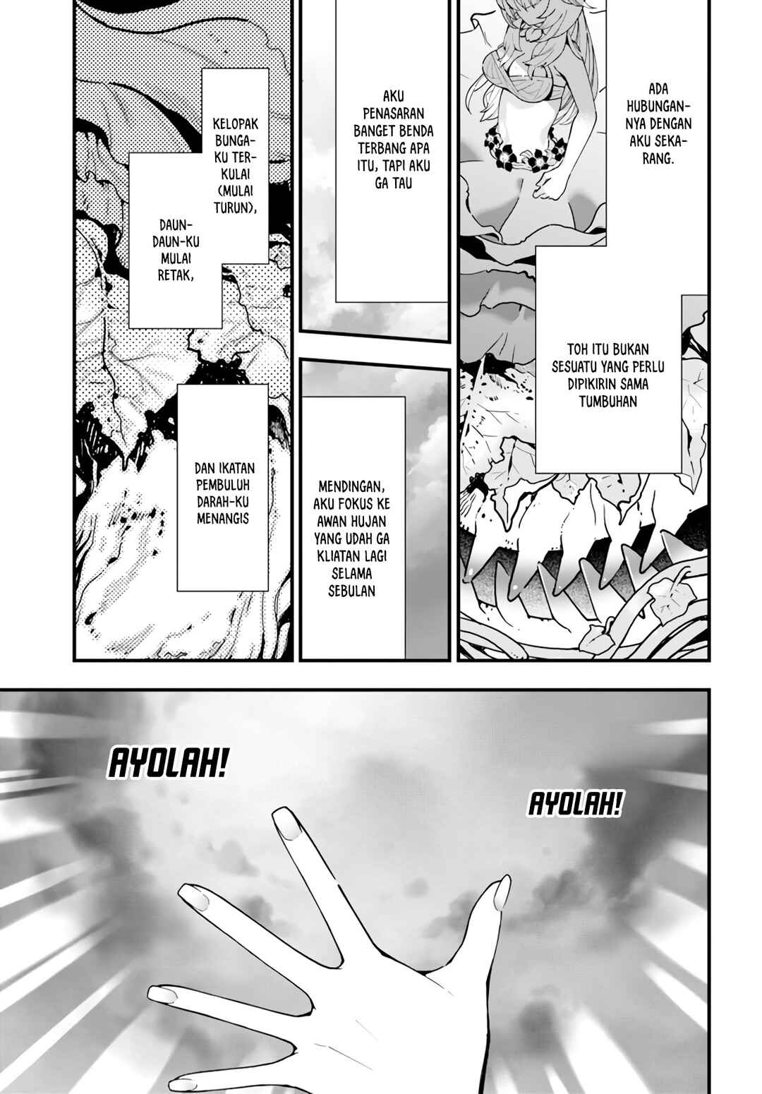Shokubutsu Monster Musume Nikki: Seijo datta Watashi ga Uragirareta Hate ni Alraune ni Tensei Shite Shimatta node, kore kara wa Kougousei o Shinagara Shizuka ni Shokubutsu Life o Sugoshimasu Chapter 3 - Page 20
