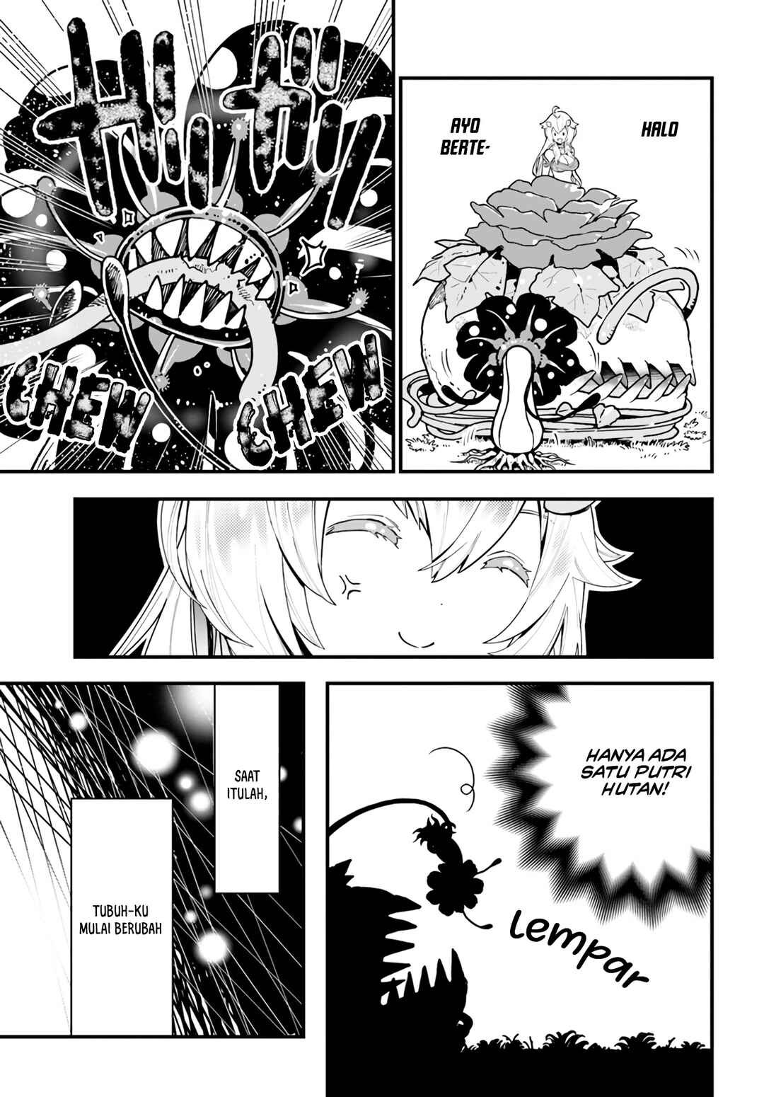 Shokubutsu Monster Musume Nikki: Seijo datta Watashi ga Uragirareta Hate ni Alraune ni Tensei Shite Shimatta node, kore kara wa Kougousei o Shinagara Shizuka ni Shokubutsu Life o Sugoshimasu Chapter 3 - Page 24