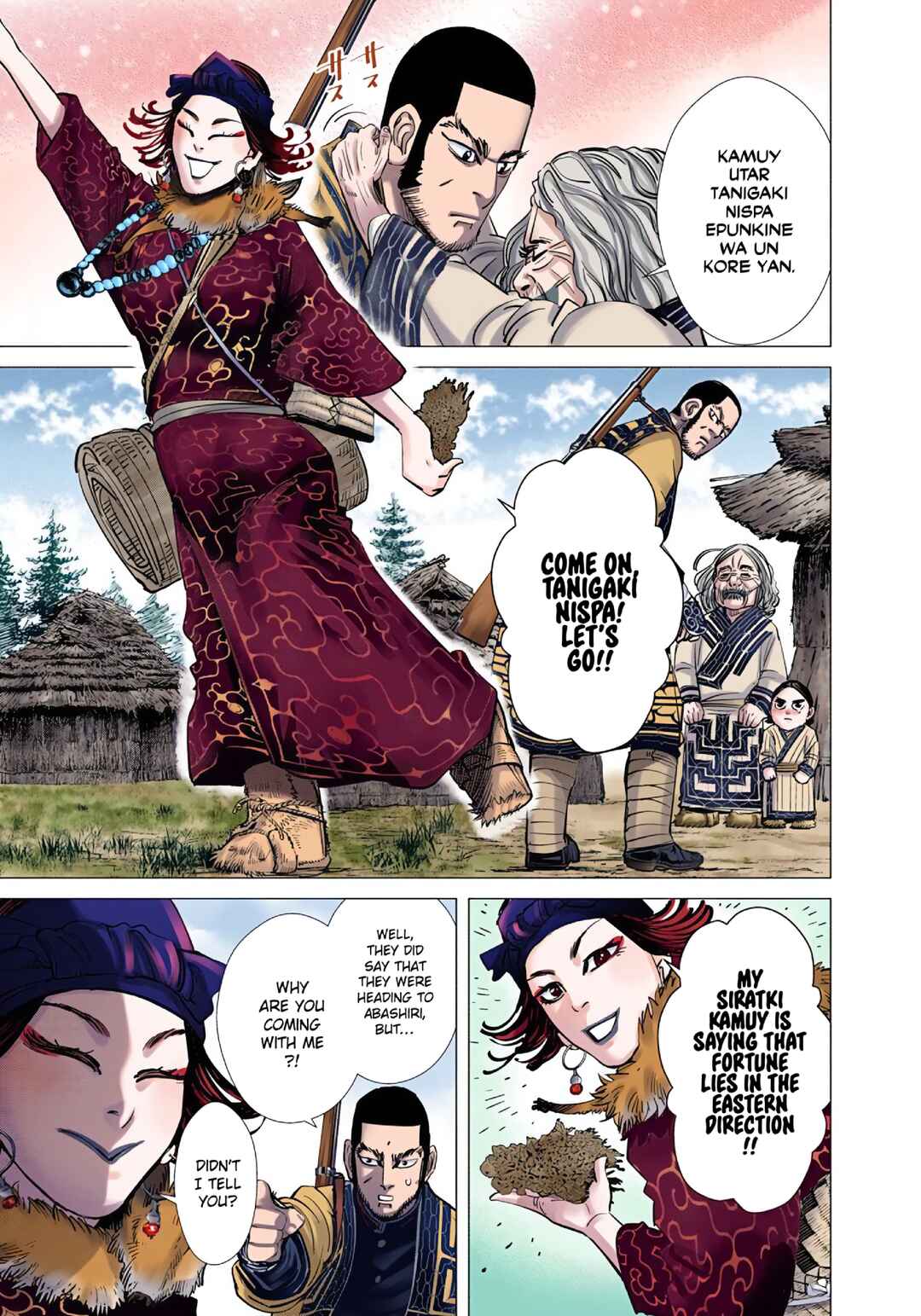 Golden Kamuy (Official Colored) Chapter 76 - Page 18