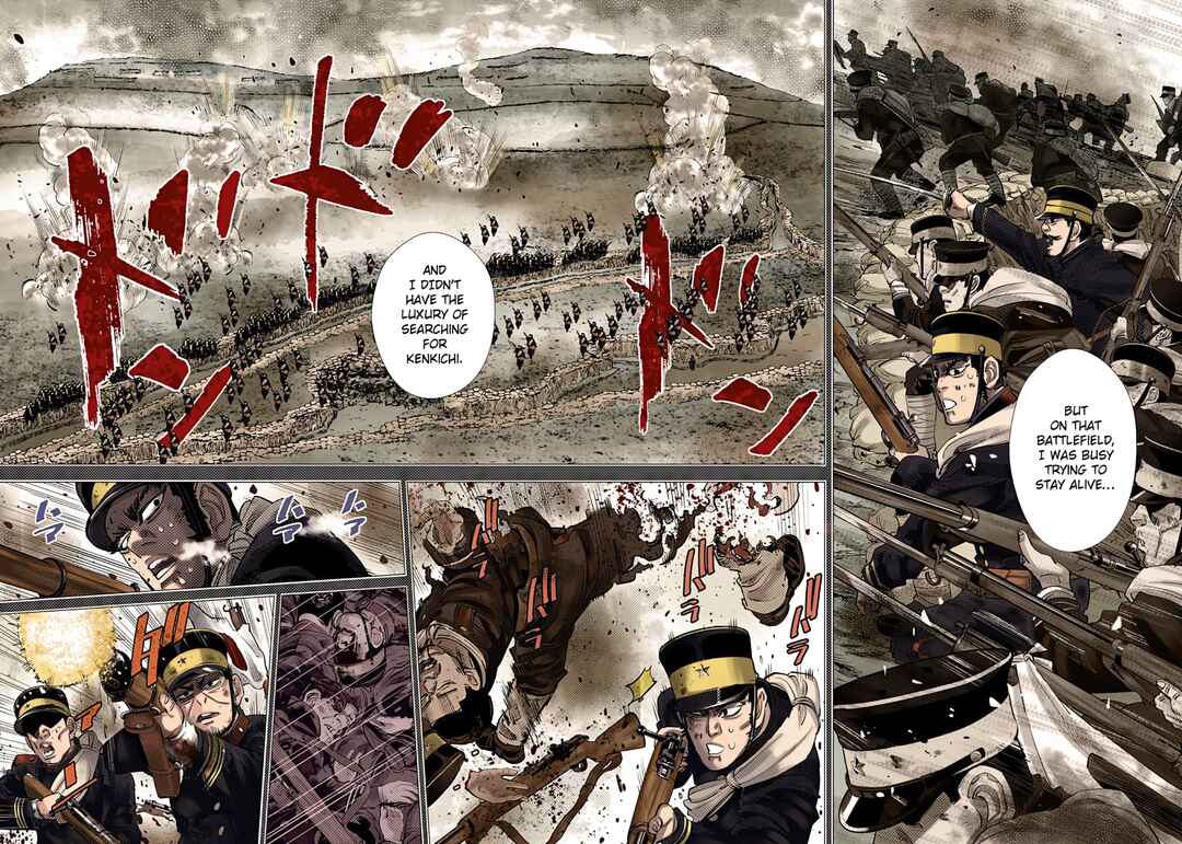 Golden Kamuy (Official Colored) Chapter 76 - Page 2