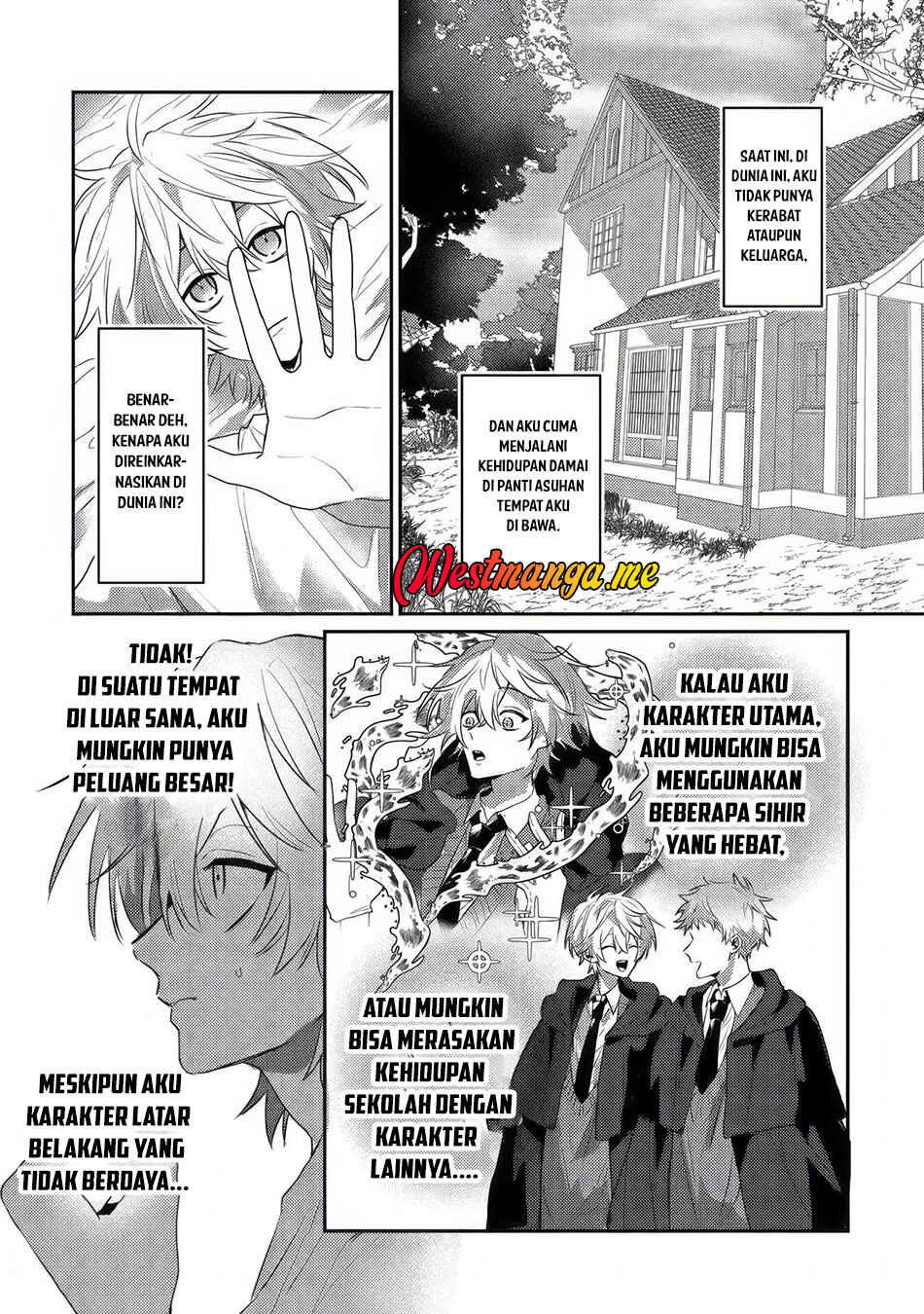 Yamiochi Last Boss Reijou no Osananajimi ni Tensei Shita. Ore ga Shindara Bad End Kakutei nanode Saikyou ni Natta kedo, Mou Yamiochi "Yandereka" Shitemasen ka? Chapter 1 - Page 6