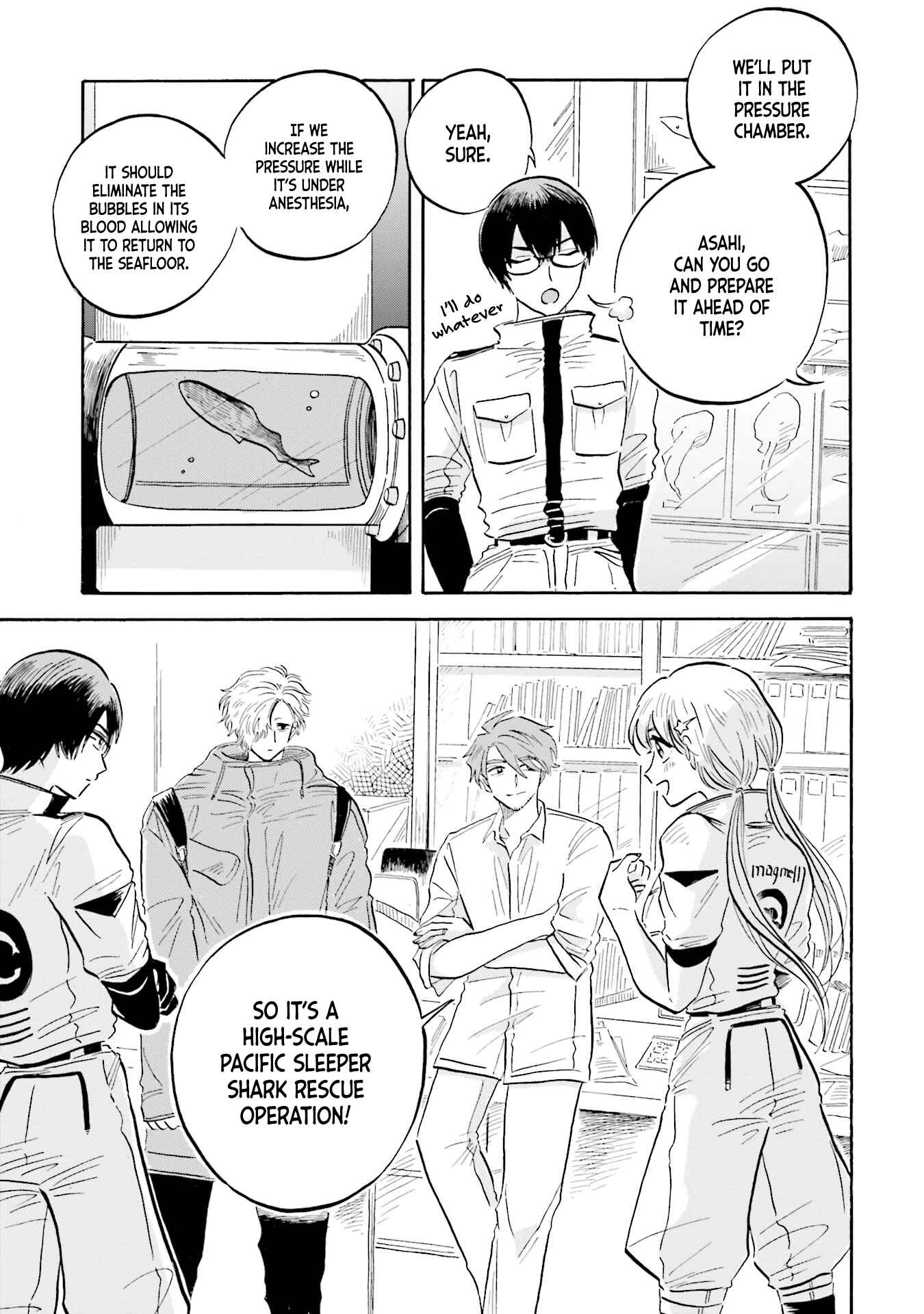 Magmell Shinkai Suizokukan Chapter 9 - Page 5