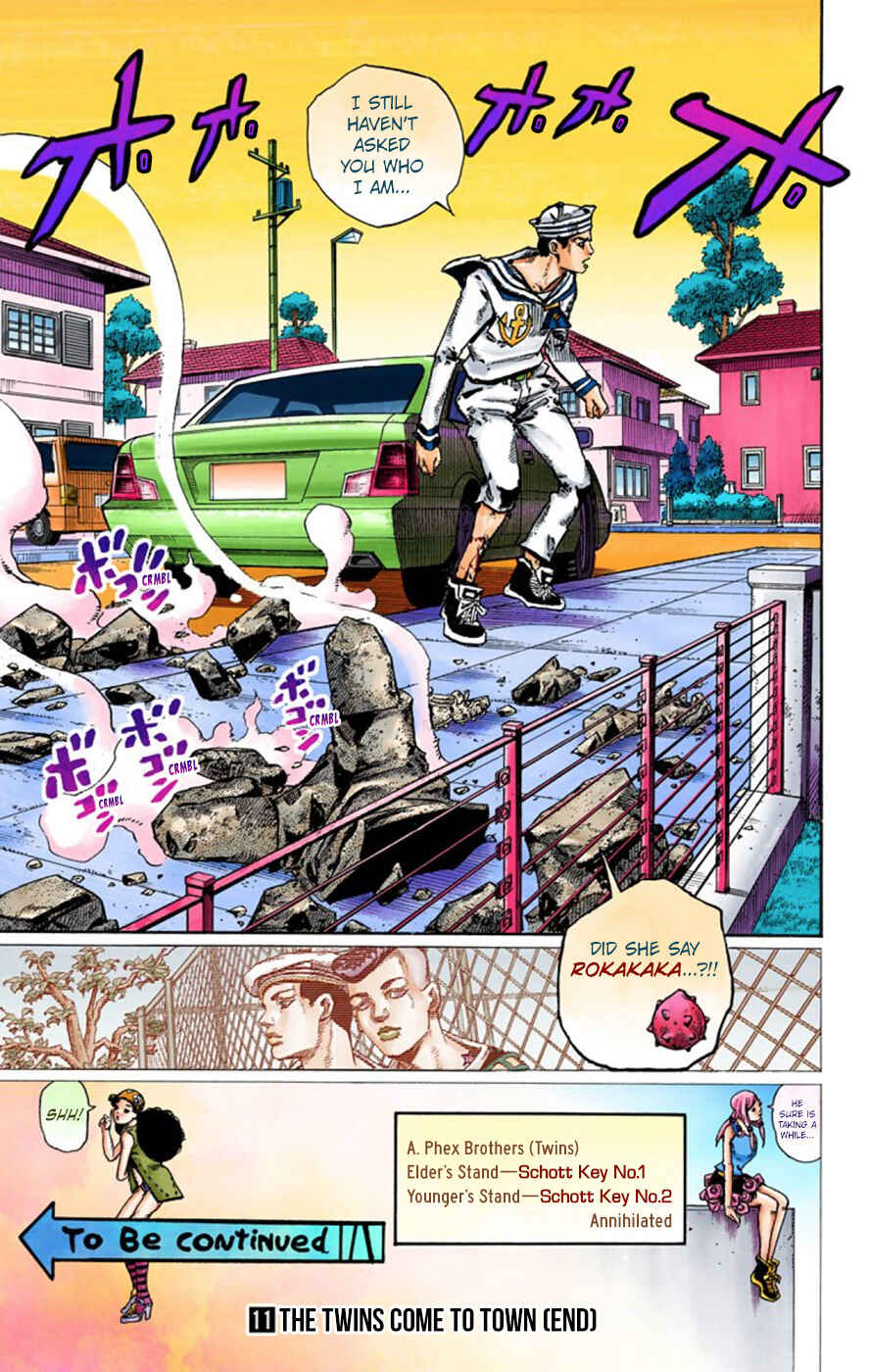 JoJo no Kimyou na Bouken: Part 8 - JoJolion Color-ban Chapter 46 - Page 37