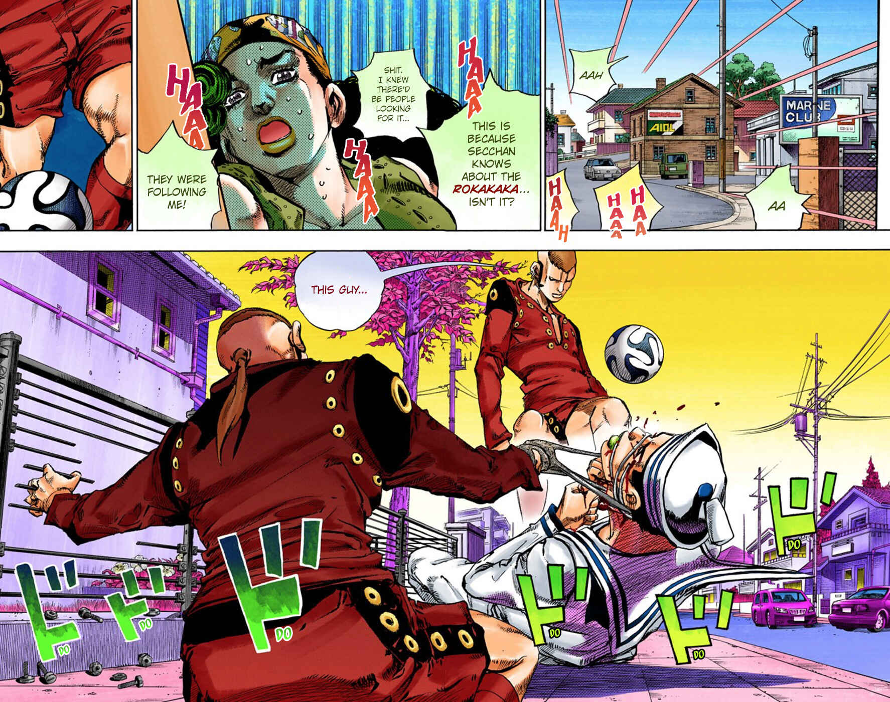 JoJo no Kimyou na Bouken: Part 8 - JoJolion Color-ban Chapter 46 - Page 7