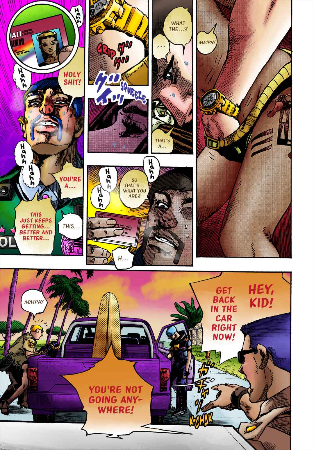 JoJo's Bizarre Adventure Part 9 - The JOJOLands (Fan-Colored) Chapter 1 - Page 15