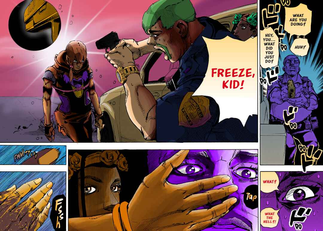 JoJo's Bizarre Adventure Part 9 - The JOJOLands (Fan-Colored) Chapter 1 - Page 22