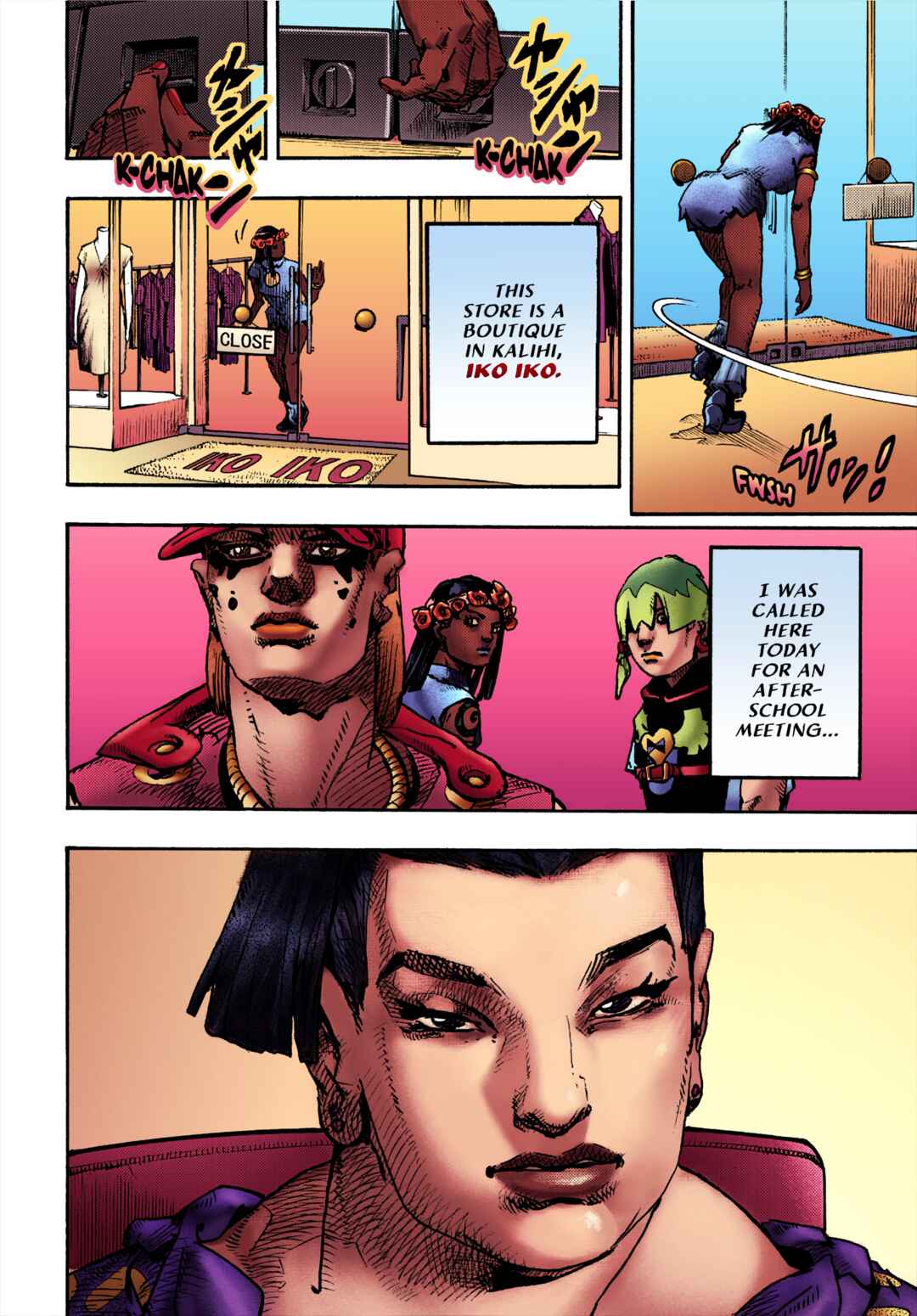 JoJo's Bizarre Adventure Part 9 - The JOJOLands (Fan-Colored) Chapter 1 - Page 52