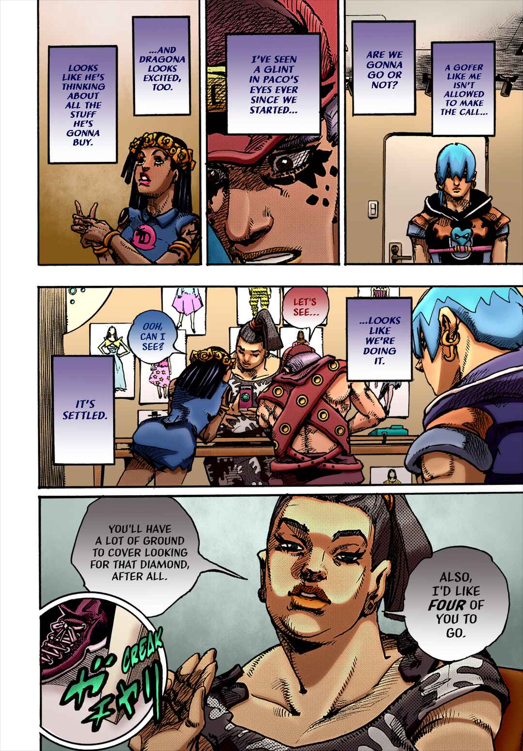 JoJo's Bizarre Adventure Part 9 - The JOJOLands (Fan-Colored) Chapter 1 - Page 58
