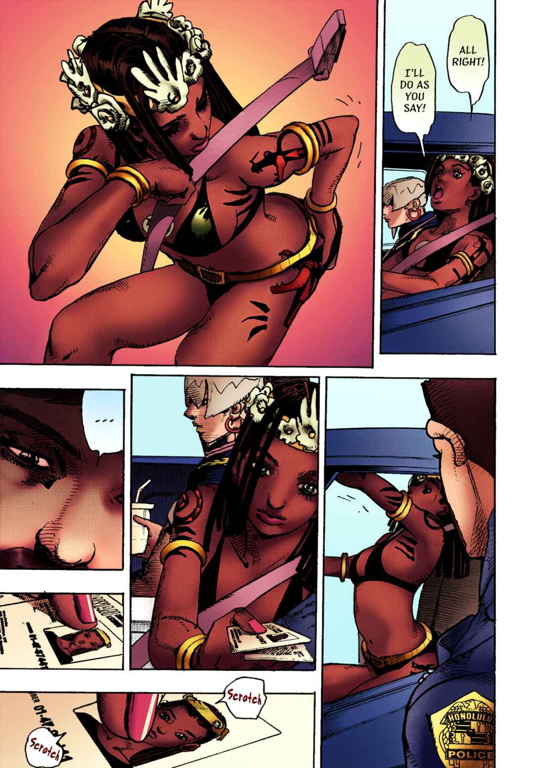 JoJo's Bizarre Adventure Part 9 - The JOJOLands (Fan-Colored) Chapter 1 - Page 9