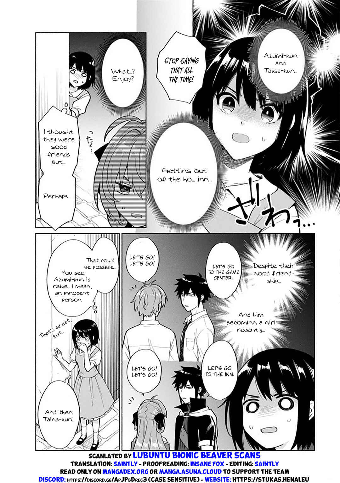 Tensei Shitara Ore ga Heroine de Aitsu ga Yuusha Datta Chapter 27.5 - Page 3