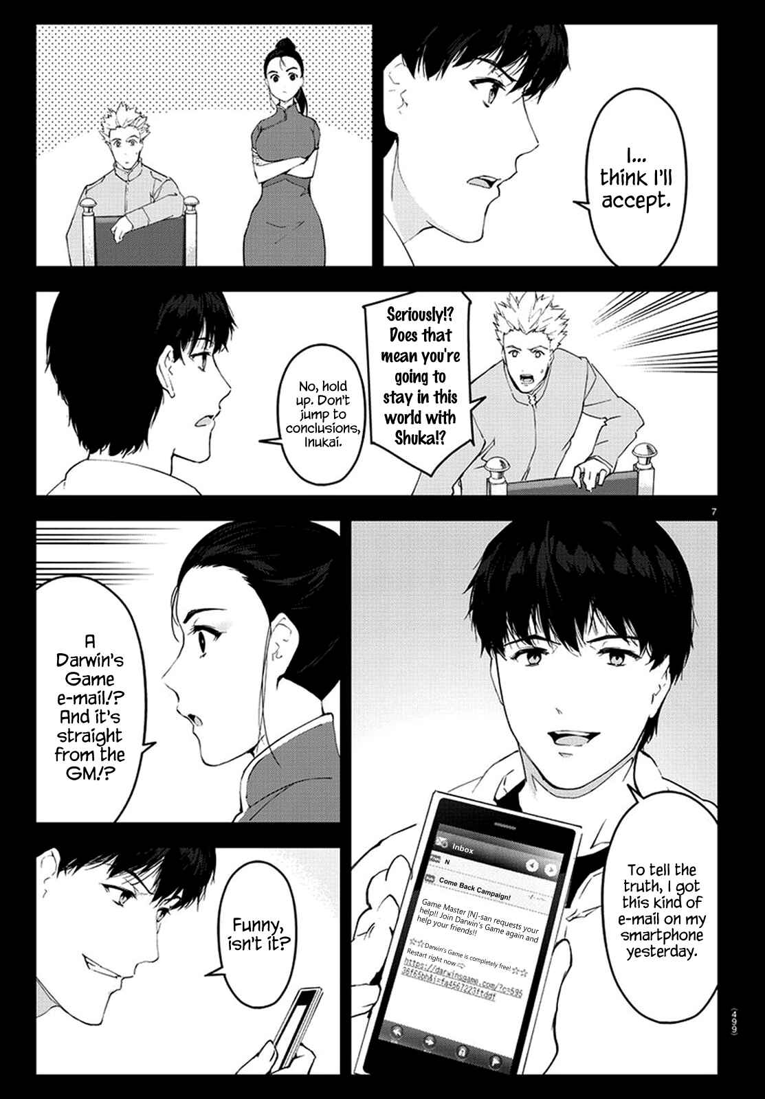 Darwin's Game Chapter 77 - Page 7