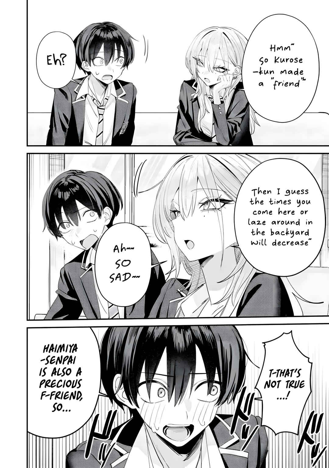 Haimiya-senpai wa Kowakute Kawaii Chapter 16 - Page 11