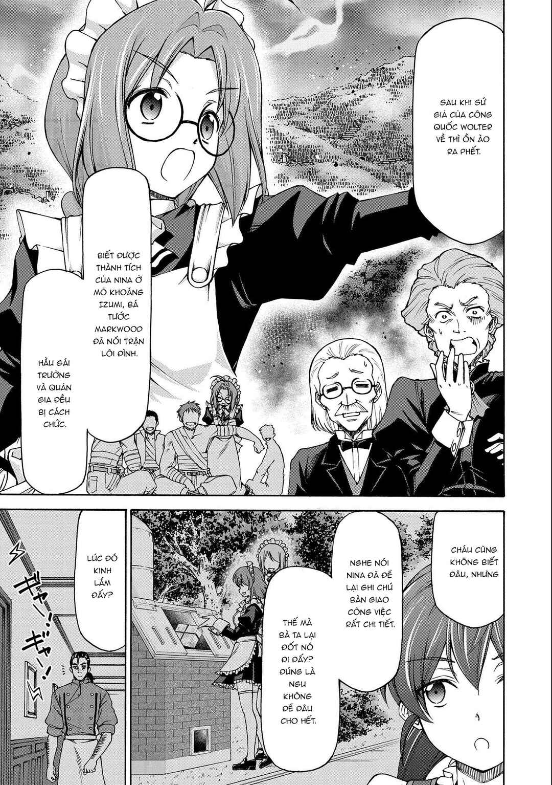 Maid nara Touzen desu. ~Nureginu wo Kiserareta Bannou Maid-san wa Tabi ni Deru Koto ni shimashita.~ Chapter 10 - Page 4
