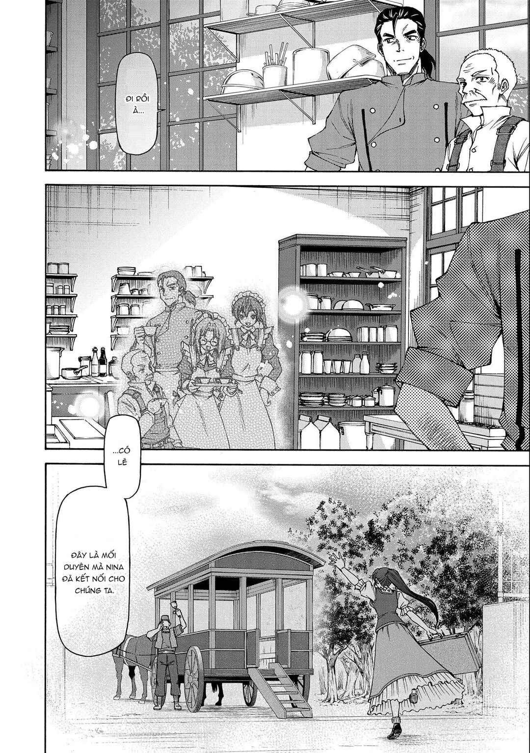 Maid nara Touzen desu. ~Nureginu wo Kiserareta Bannou Maid-san wa Tabi ni Deru Koto ni shimashita.~ Chapter 10 - Page 9