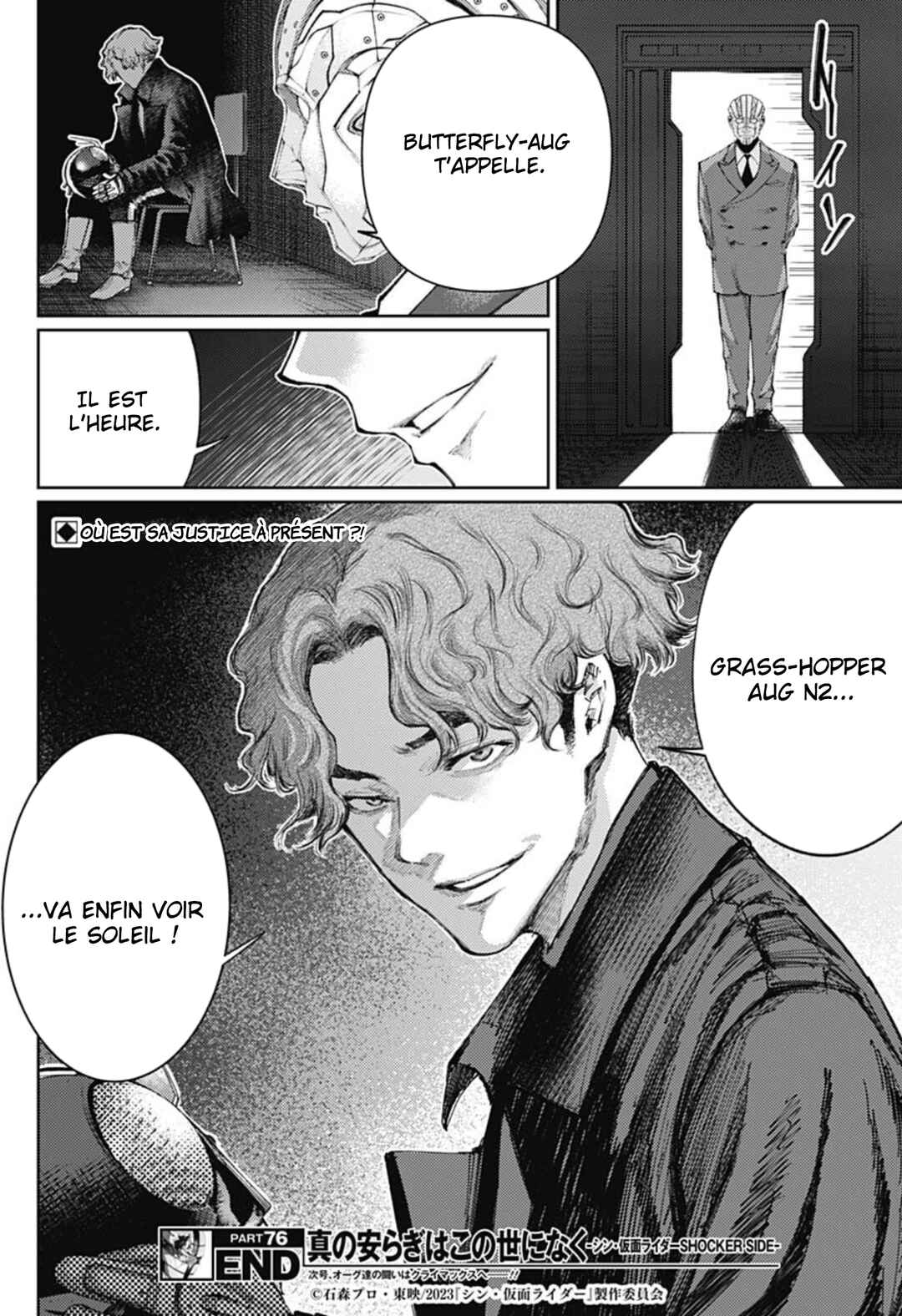 There is No True Peace in this World -Shin Kamen Rider Shocker Side- Chapter 76 - Page 19