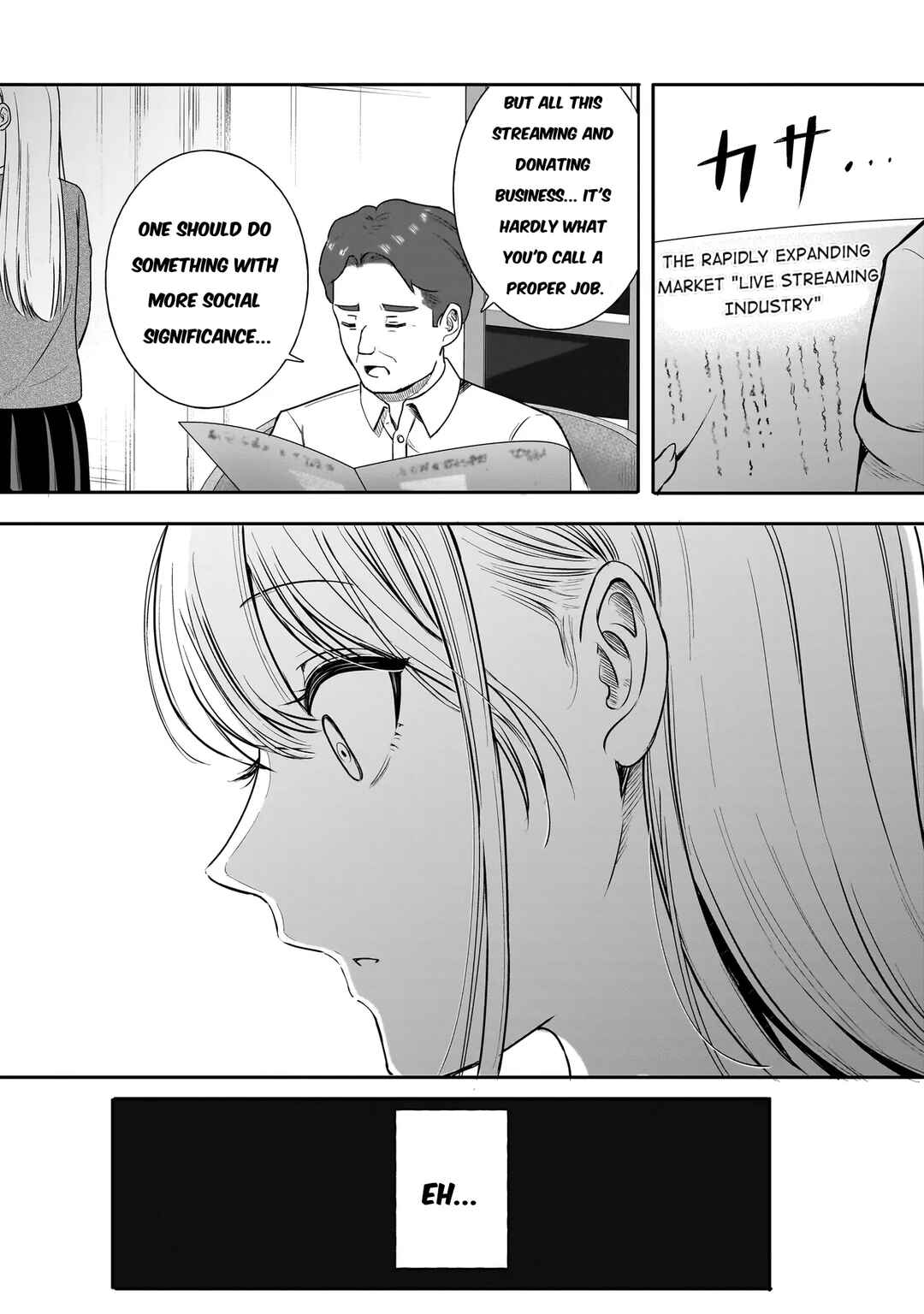 Reijou VTuber wa Maid no Yashoku ni Juurinsareru ~Kindan Gohan de Shokureposei Haishin~ Chapter 1 - Page 14