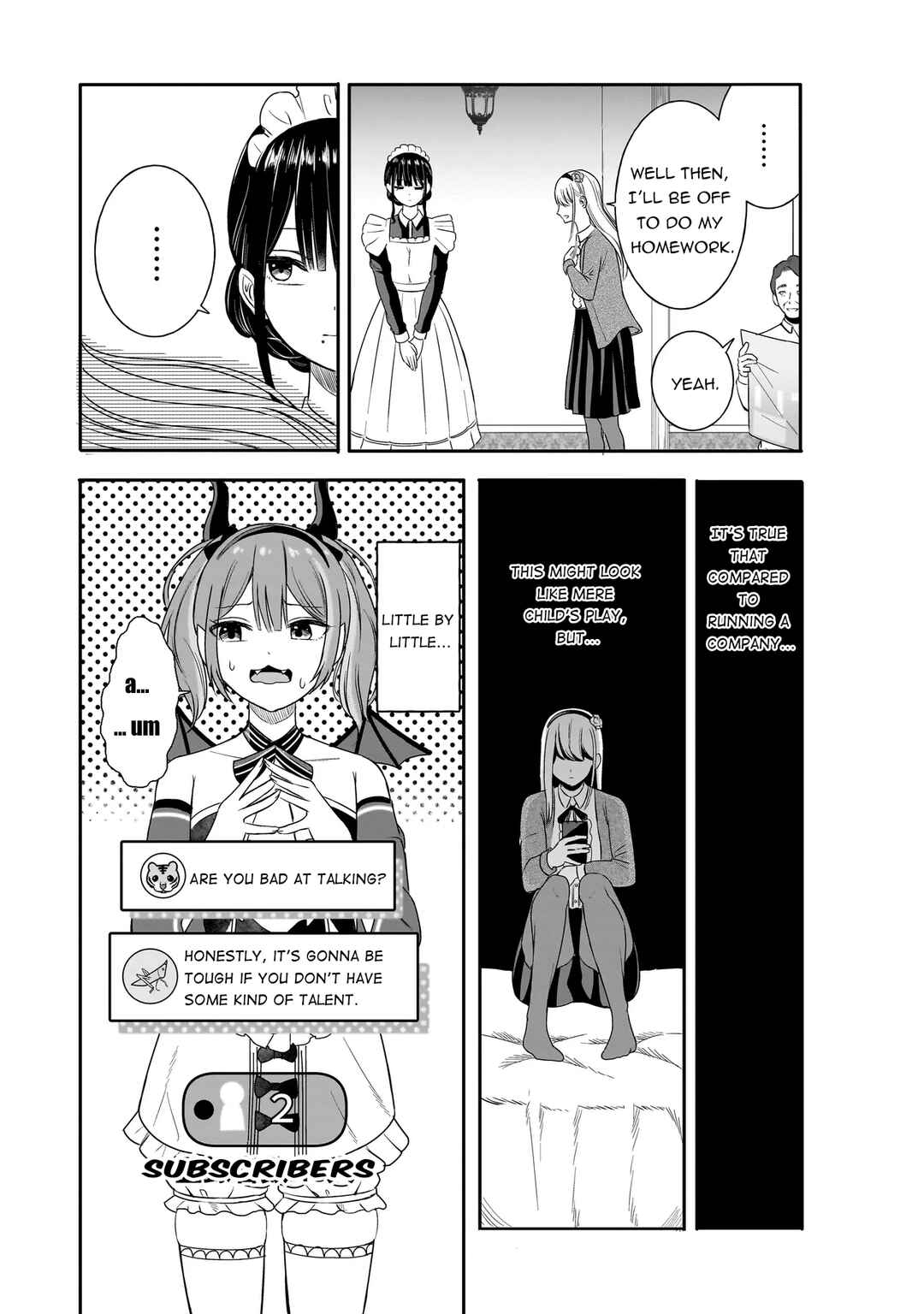 Reijou VTuber wa Maid no Yashoku ni Juurinsareru ~Kindan Gohan de Shokureposei Haishin~ Chapter 1 - Page 15