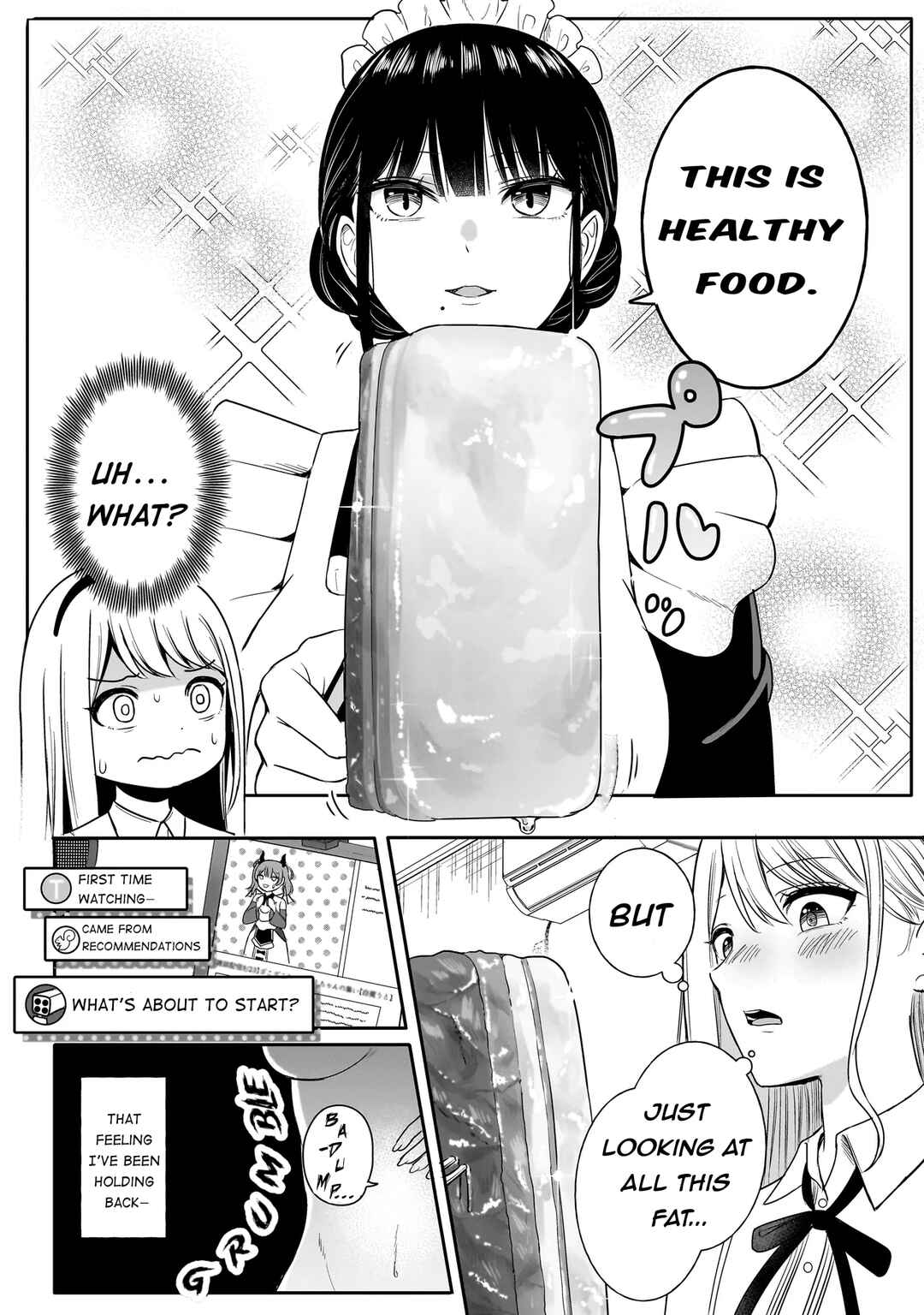 Reijou VTuber wa Maid no Yashoku ni Juurinsareru ~Kindan Gohan de Shokureposei Haishin~ Chapter 1 - Page 23