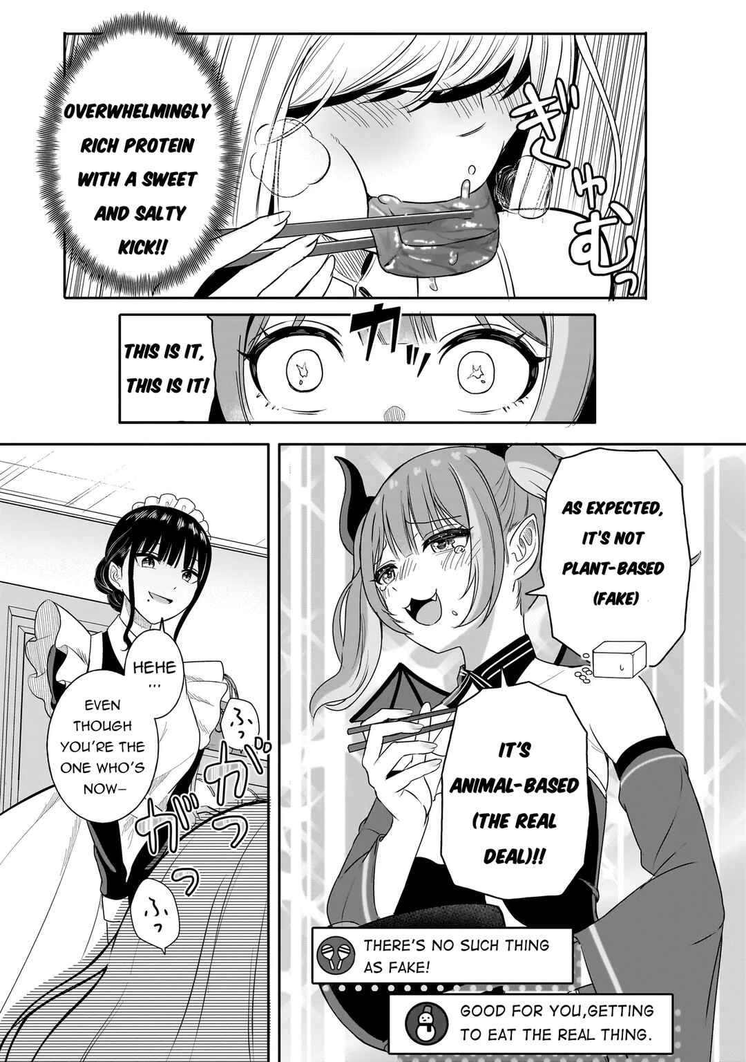 Reijou VTuber wa Maid no Yashoku ni Juurinsareru ~Kindan Gohan de Shokureposei Haishin~ Chapter 1 - Page 28