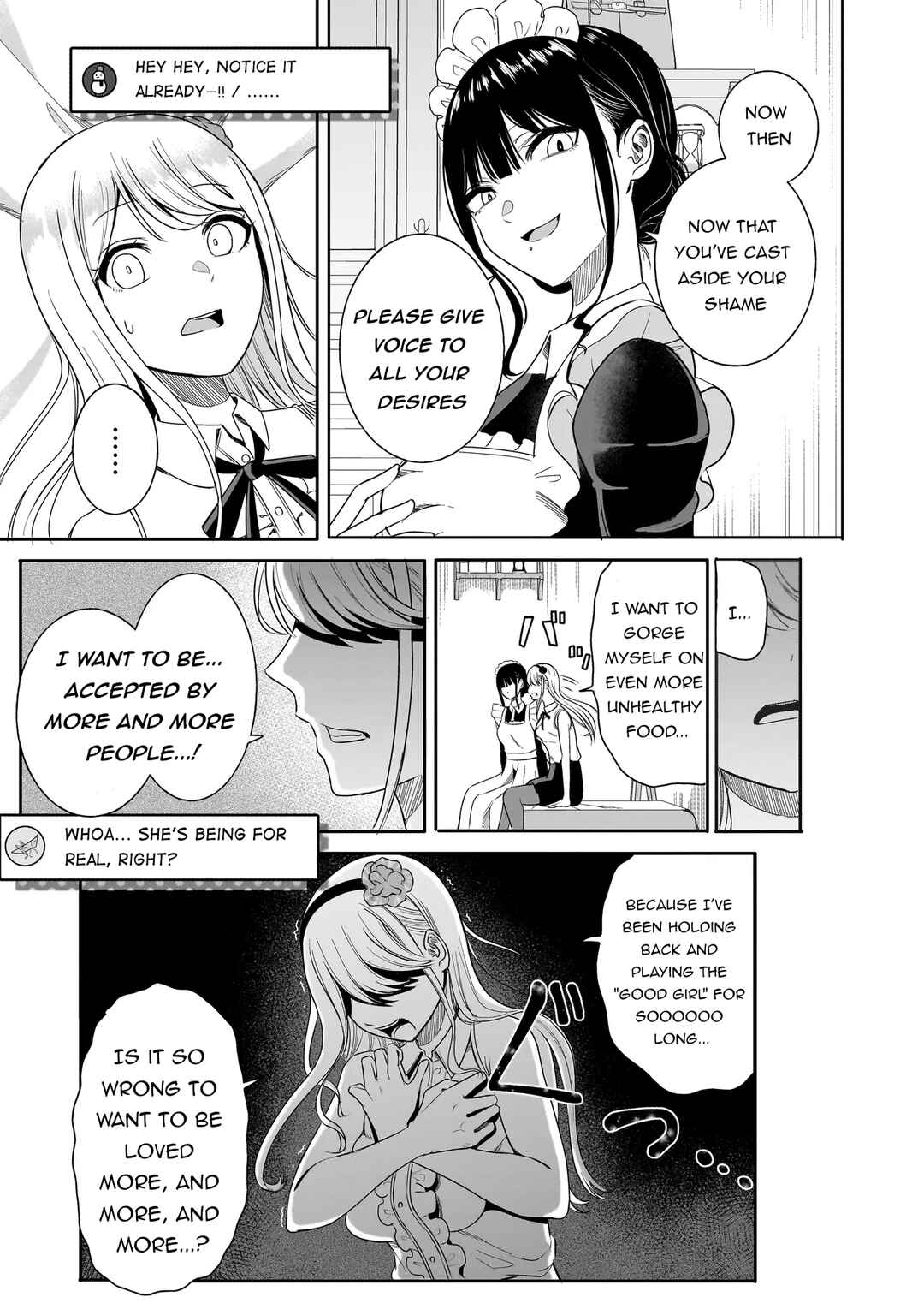 Reijou VTuber wa Maid no Yashoku ni Juurinsareru ~Kindan Gohan de Shokureposei Haishin~ Chapter 1 - Page 32