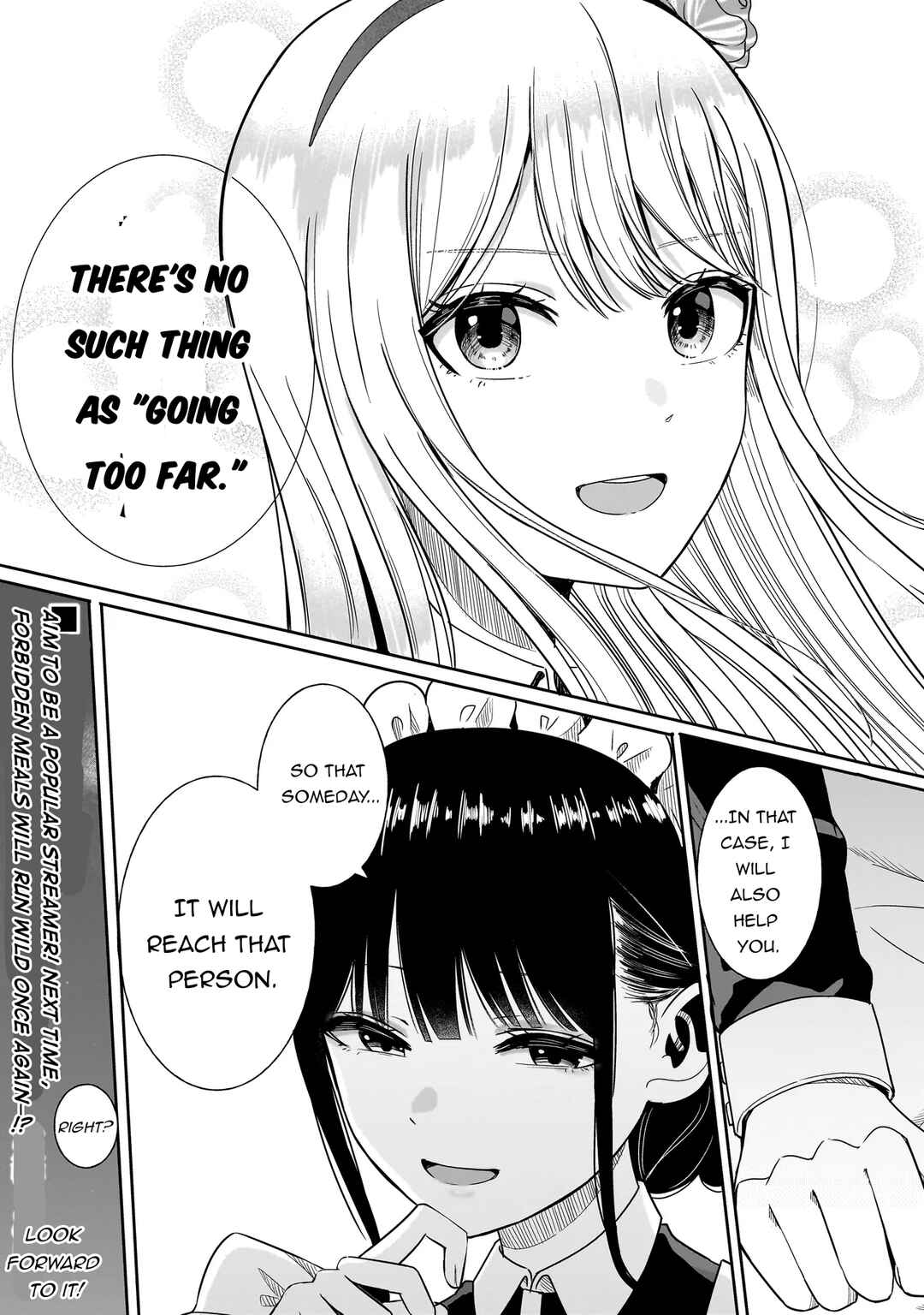 Reijou VTuber wa Maid no Yashoku ni Juurinsareru ~Kindan Gohan de Shokureposei Haishin~ Chapter 1 - Page 40