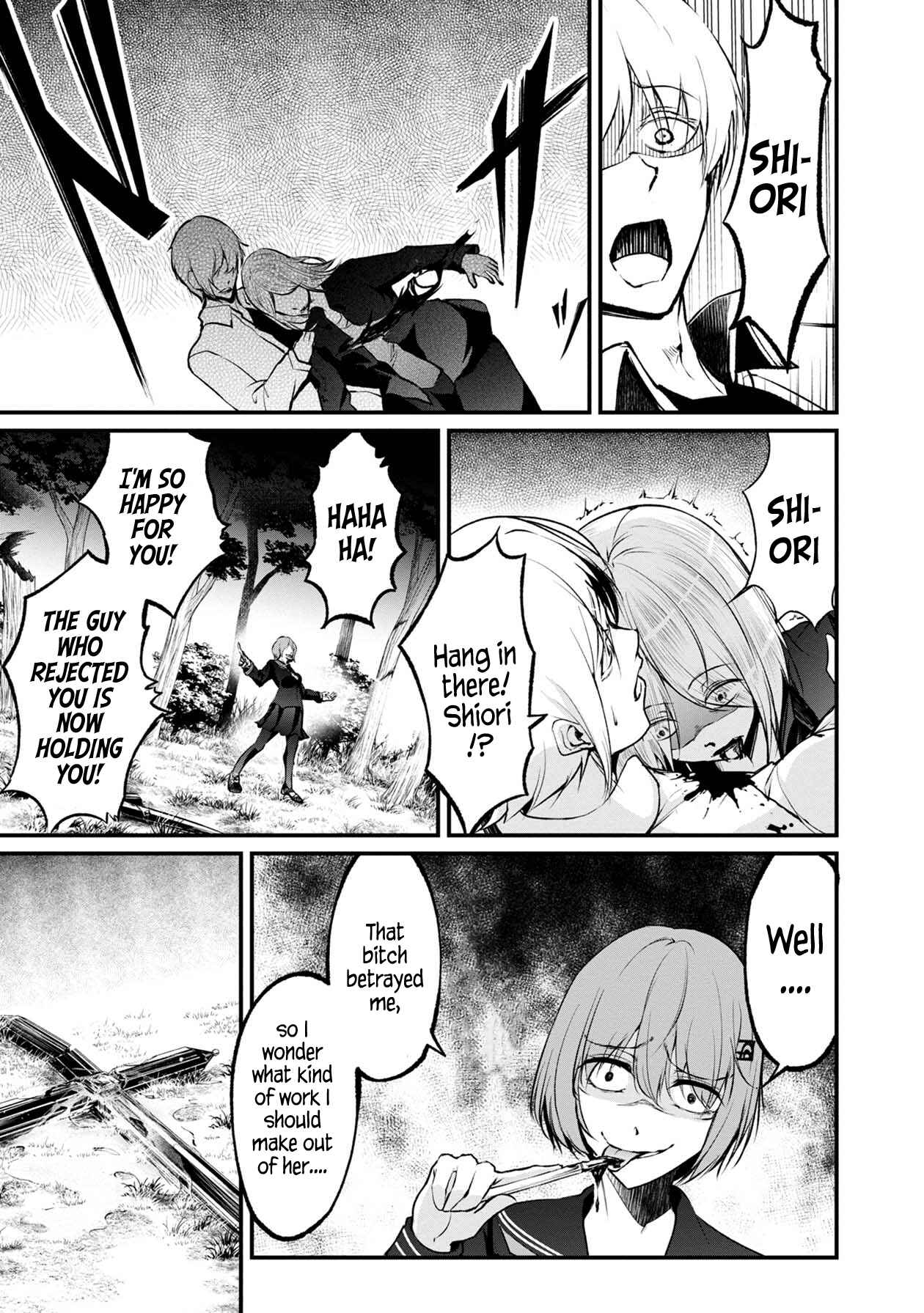 Namae no nai Kaibutsu - Kumo to Shoujo to Ryoki Satsujin Chapter 36 - Page 28