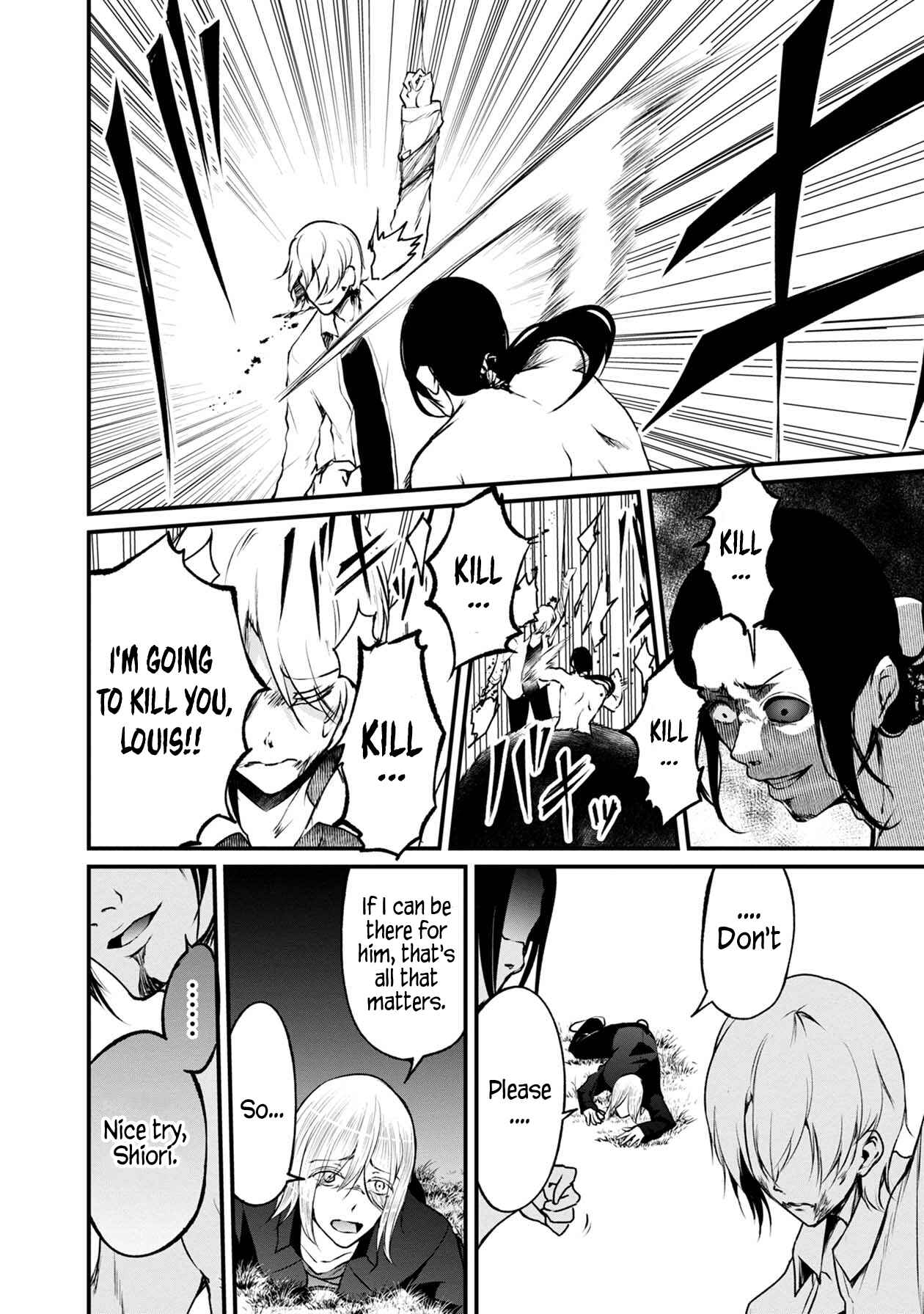 Namae no nai Kaibutsu - Kumo to Shoujo to Ryoki Satsujin Chapter 36 - Page 37