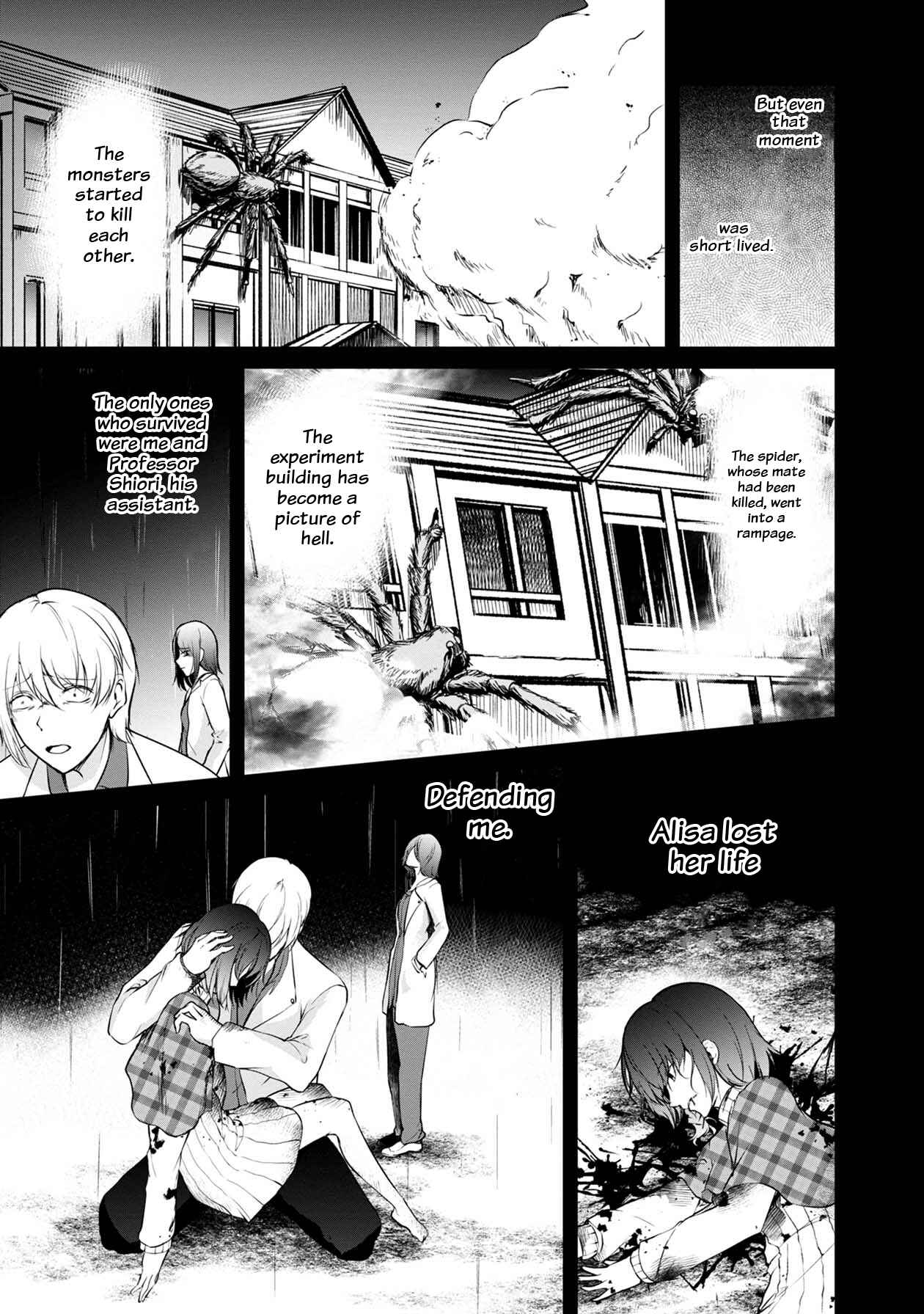 Namae no nai Kaibutsu - Kumo to Shoujo to Ryoki Satsujin Chapter 36 - Page 8