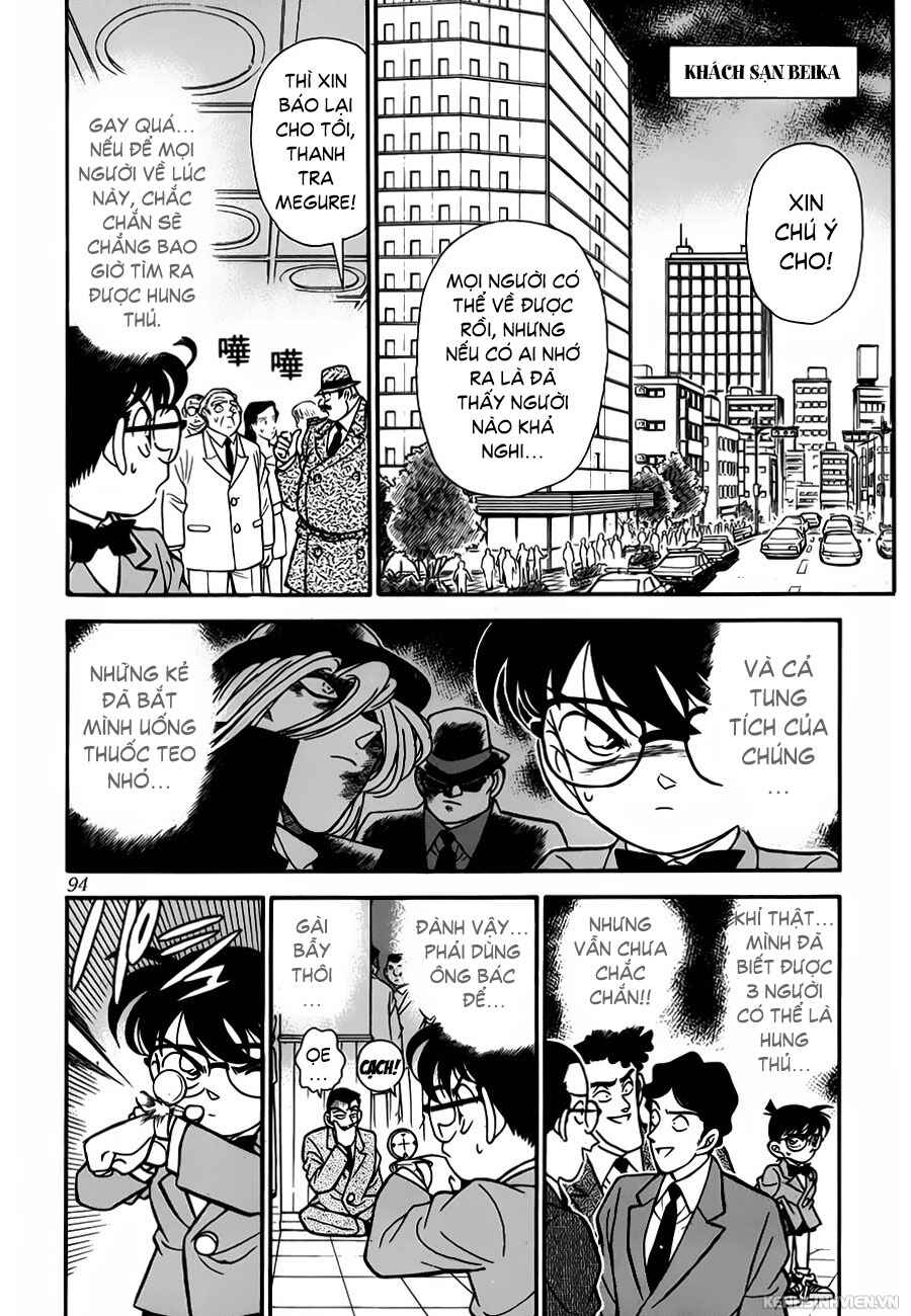 Meitantei Conan vs. Kuro-zukume no Otokotachi Chapter 4 - Page 35