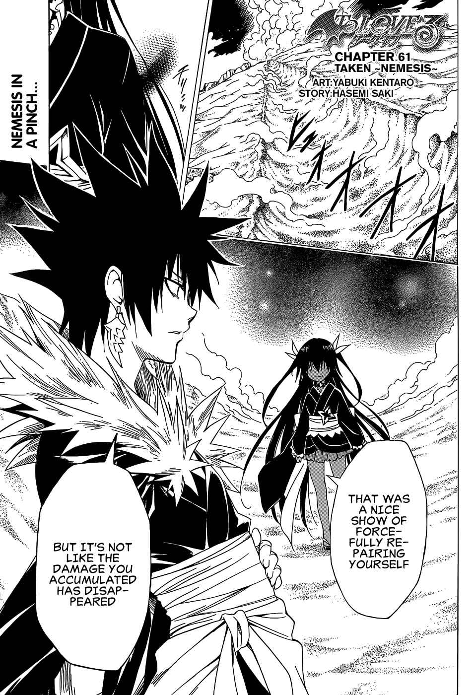 To Love Ru Darkness Chapter 61 - Page 3